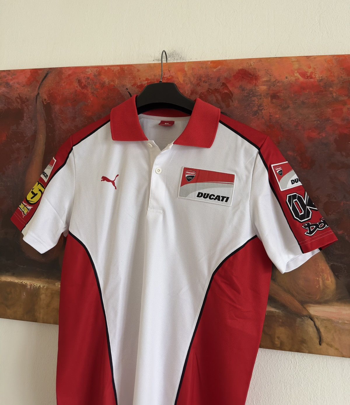 Ducati Puma Ducati Racing Moto Team Polo Shirt Size M Size US M / EU 48-50 / 2 - 2 Thumbnail