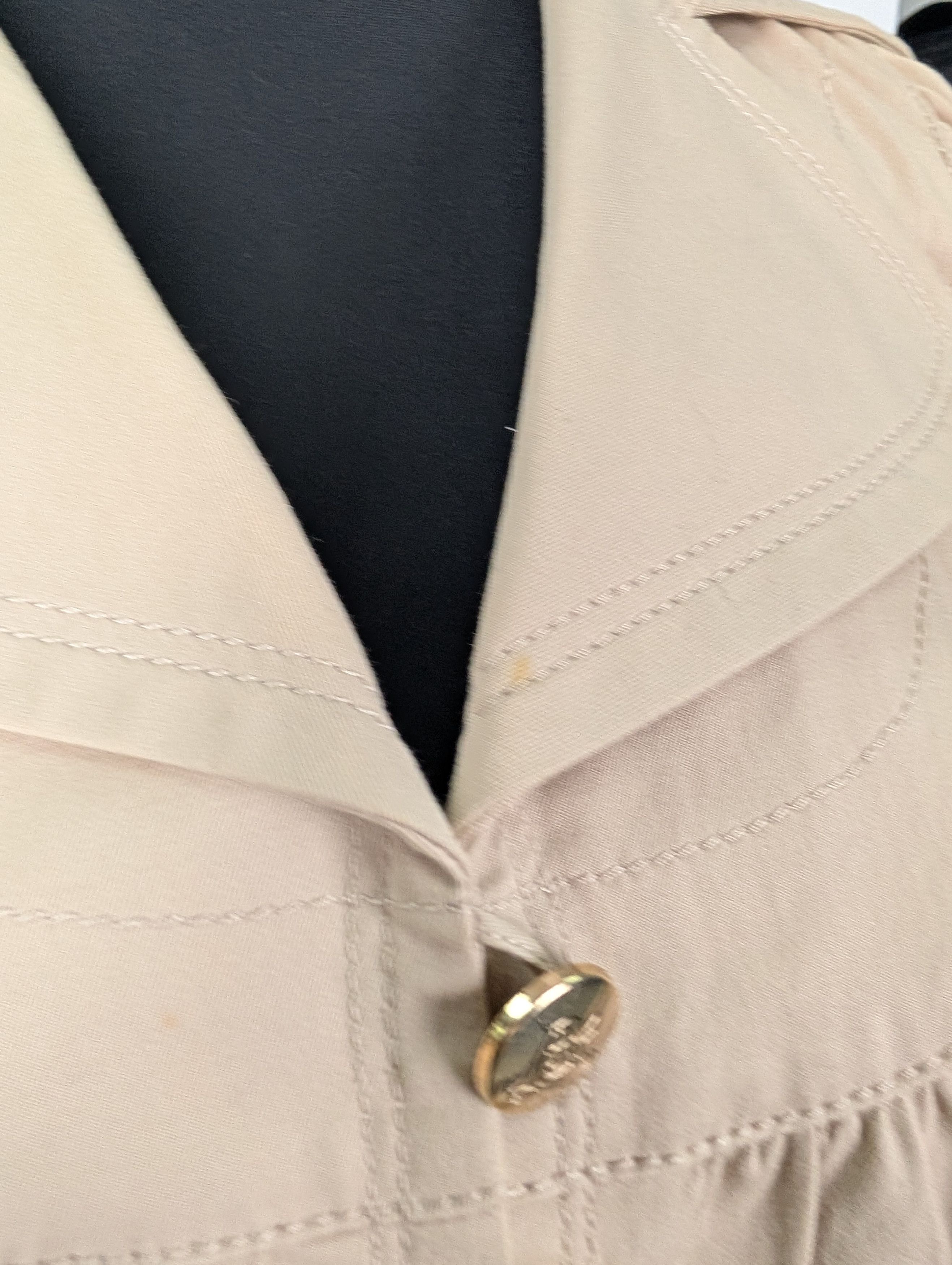 Burberry Burberry Blue Label Beige Cropped Jacket Size XS / US 0-2 / IT 36-38 - 9 Thumbnail