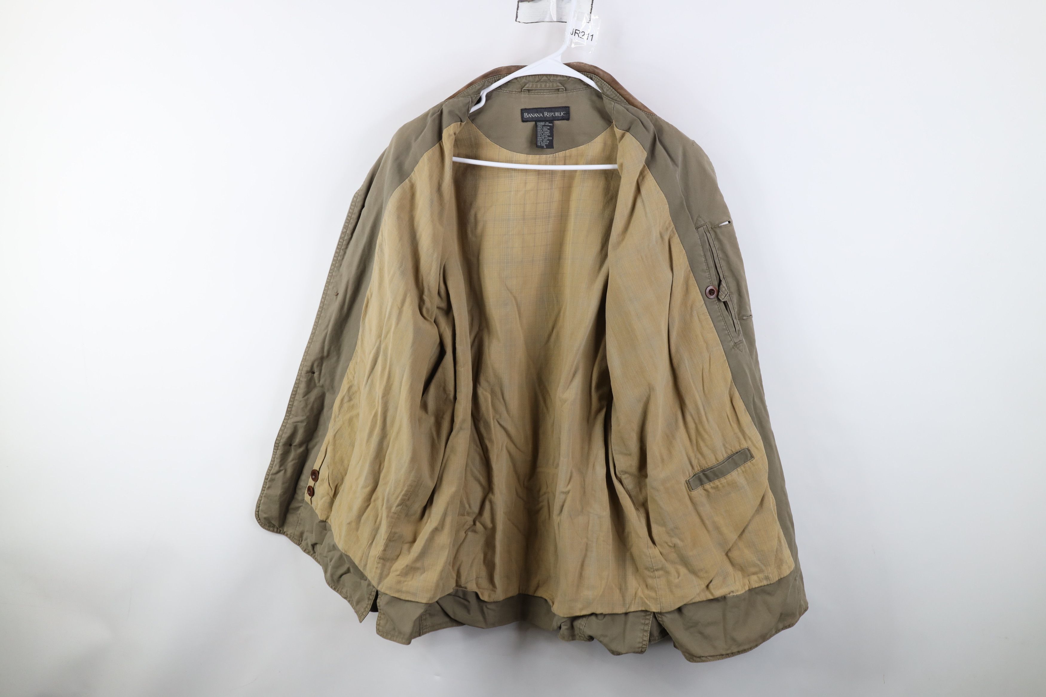Banana Republic Vintage 90s Banana Republic Safari Chore Barn Jacket Beige Size US S / EU 44-46 / 1 - 12 Thumbnail