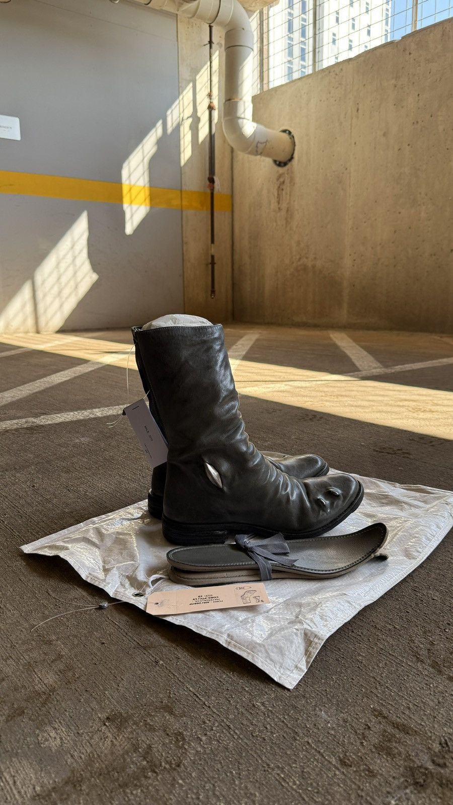 Carol Christian Poell CCP Carol Christian Poell Prosthetic Boots Size US 11 / EU 44 - 1 Thumbnail