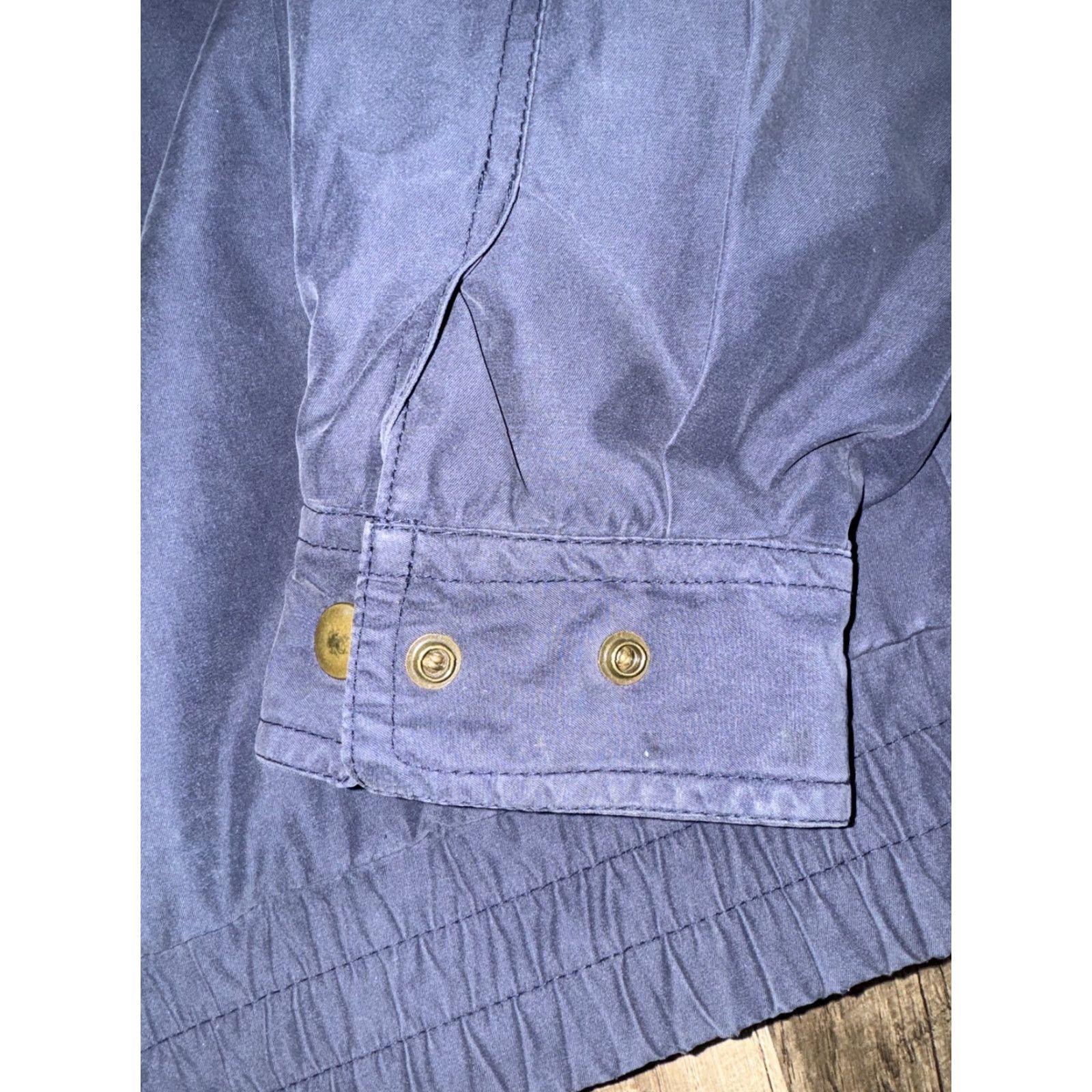 Lacoste VINTAGE Lacoste Jacket Lacoste 50/3 Full Zip Blue XL Men Fleece Lined Windbreaker Size US XL / EU 56 / 4 - 3 Thumbnail