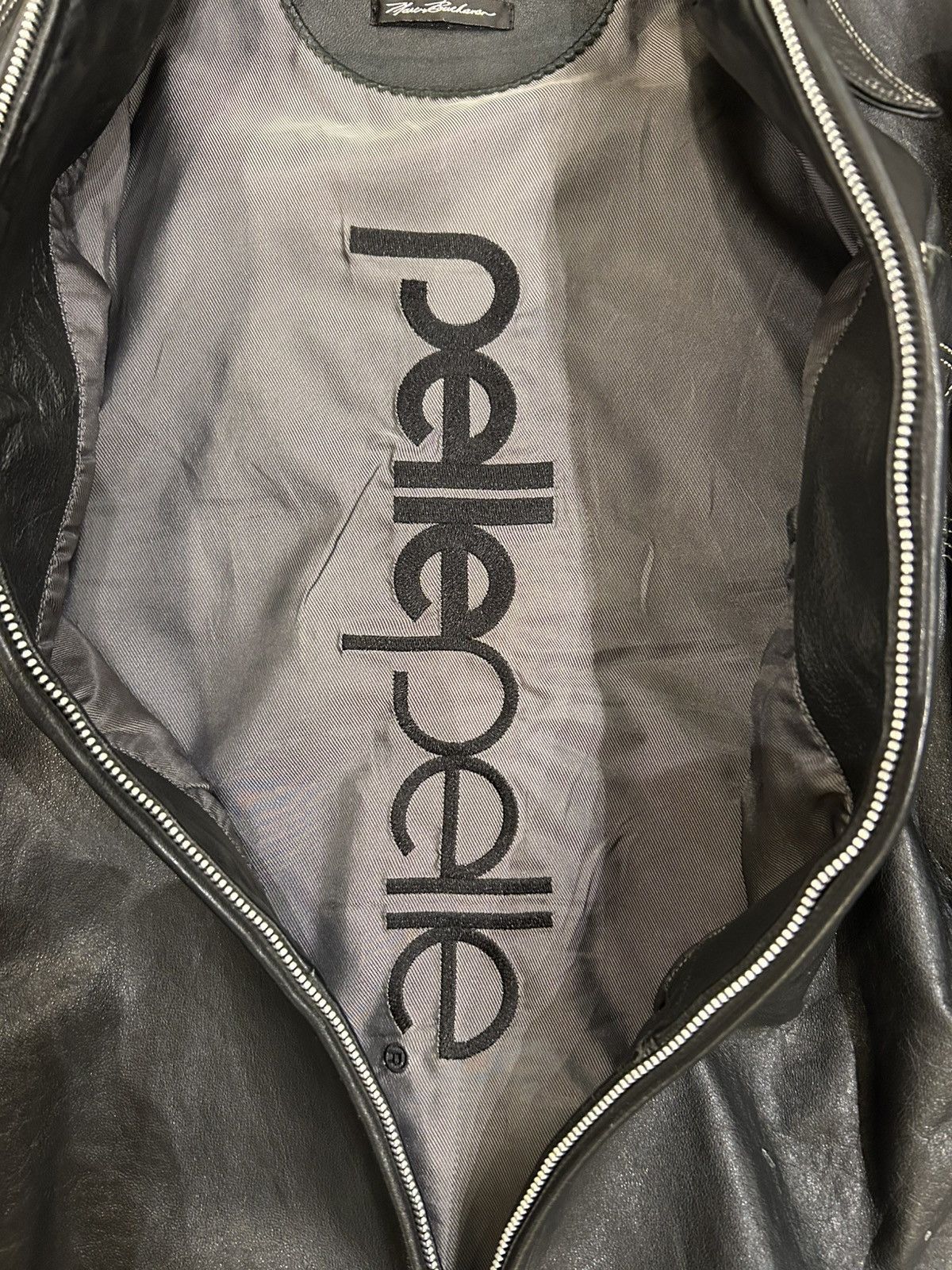 Pelle Pelle Pelle Pelle Vintage Soda Club Leather Jacket Size US L / EU 52-54 / 3 - 3 Thumbnail