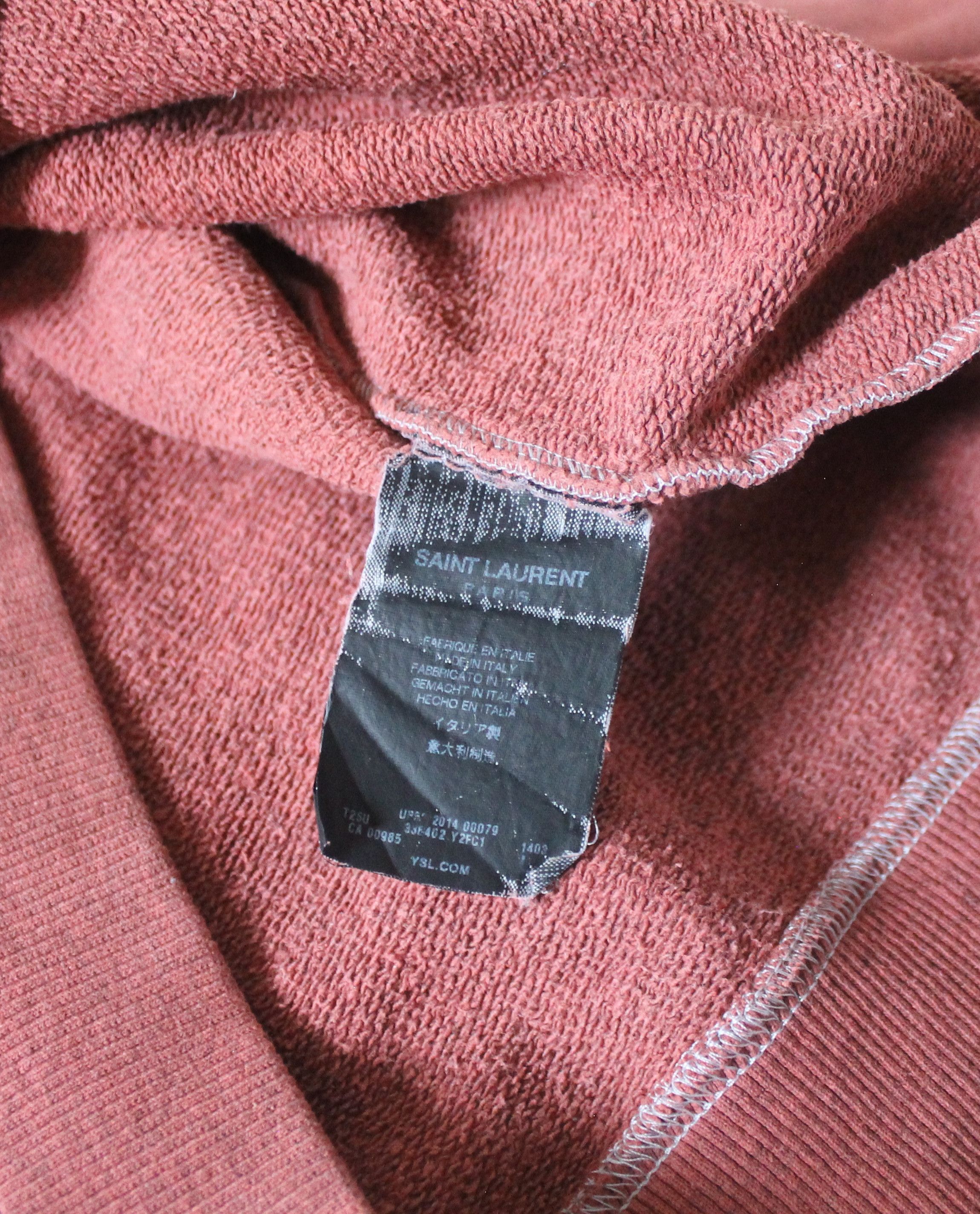Saint Laurent Paris Saint Laurent Paris Sweatshirt Size US S / EU 44-46 / 1 - 8 Thumbnail