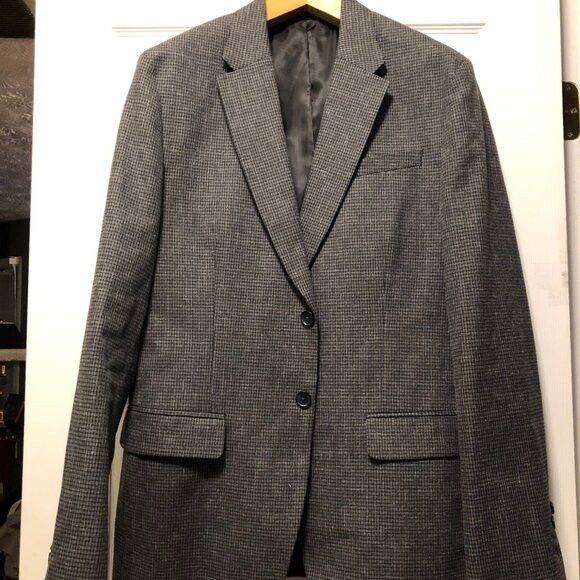 Calvin Klein Calvin Klein men's cotton sport coat jacket blazer size: L Size US L / EU 52-54 / 3 - 3 Thumbnail