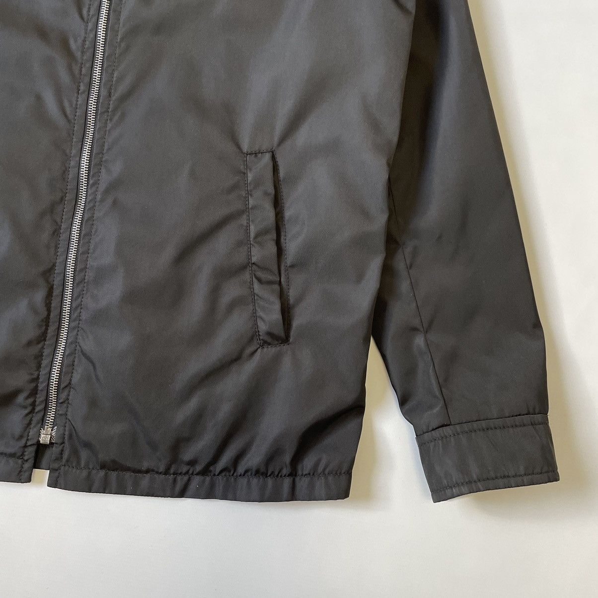 Prada Mid 2000s Black Nylon Work Jacket Size US M / EU 48-50 / 2 - 9 Thumbnail
