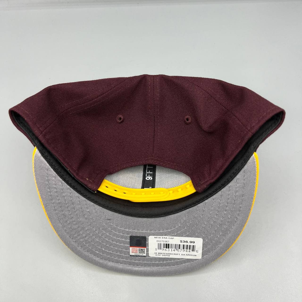 New Era Arizona State Sun Devils Hat Men Snap Back Cap New Size ONE SIZE - 6 Thumbnail