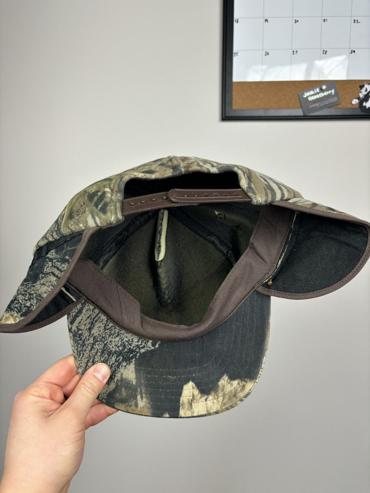Realtree Vintage realtree camo mossy oak snapback cap with ear flaps Size ONE SIZE - 7 Thumbnail