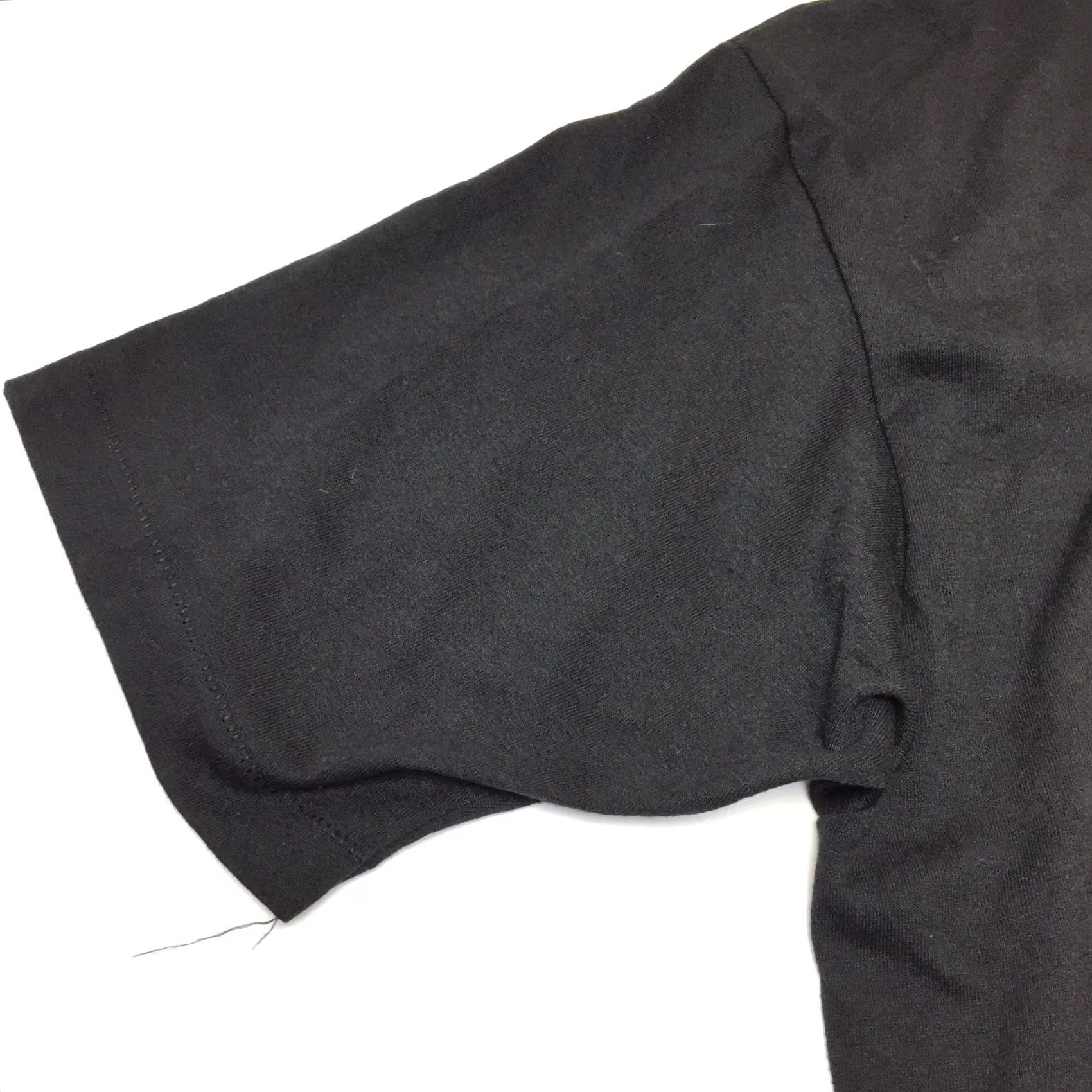 Hanes VINTAGE 90s Hanes Shirt Black L Men Short Sleeve 50/50 Over The Edge Fifty-Fifty Single Stitch K Size US L / EU 52-54 / 3 - 5 Thumbnail