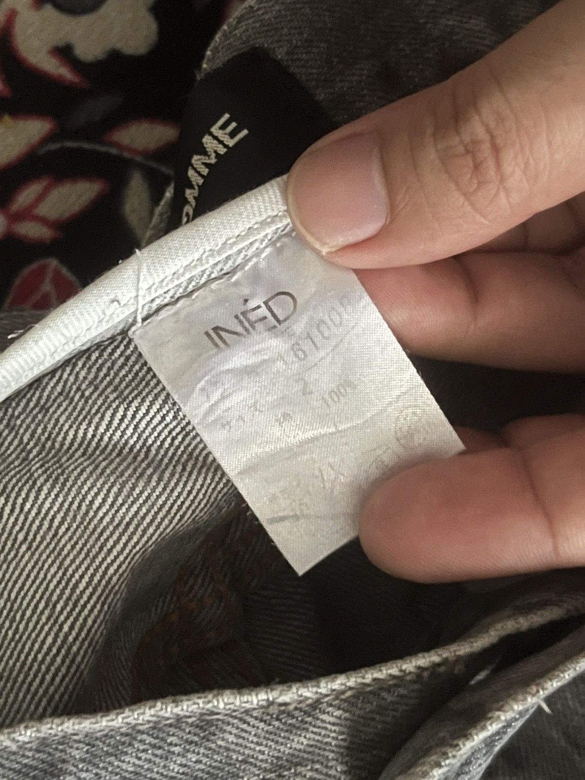 Designer × Japanese Brand × Yohji Yamamoto ⚡️Designer⚡️Vintage Japanese Ined Homme by Yohji Yamamoto Jean Size US 32 / EU 48 - 21 Thumbnail