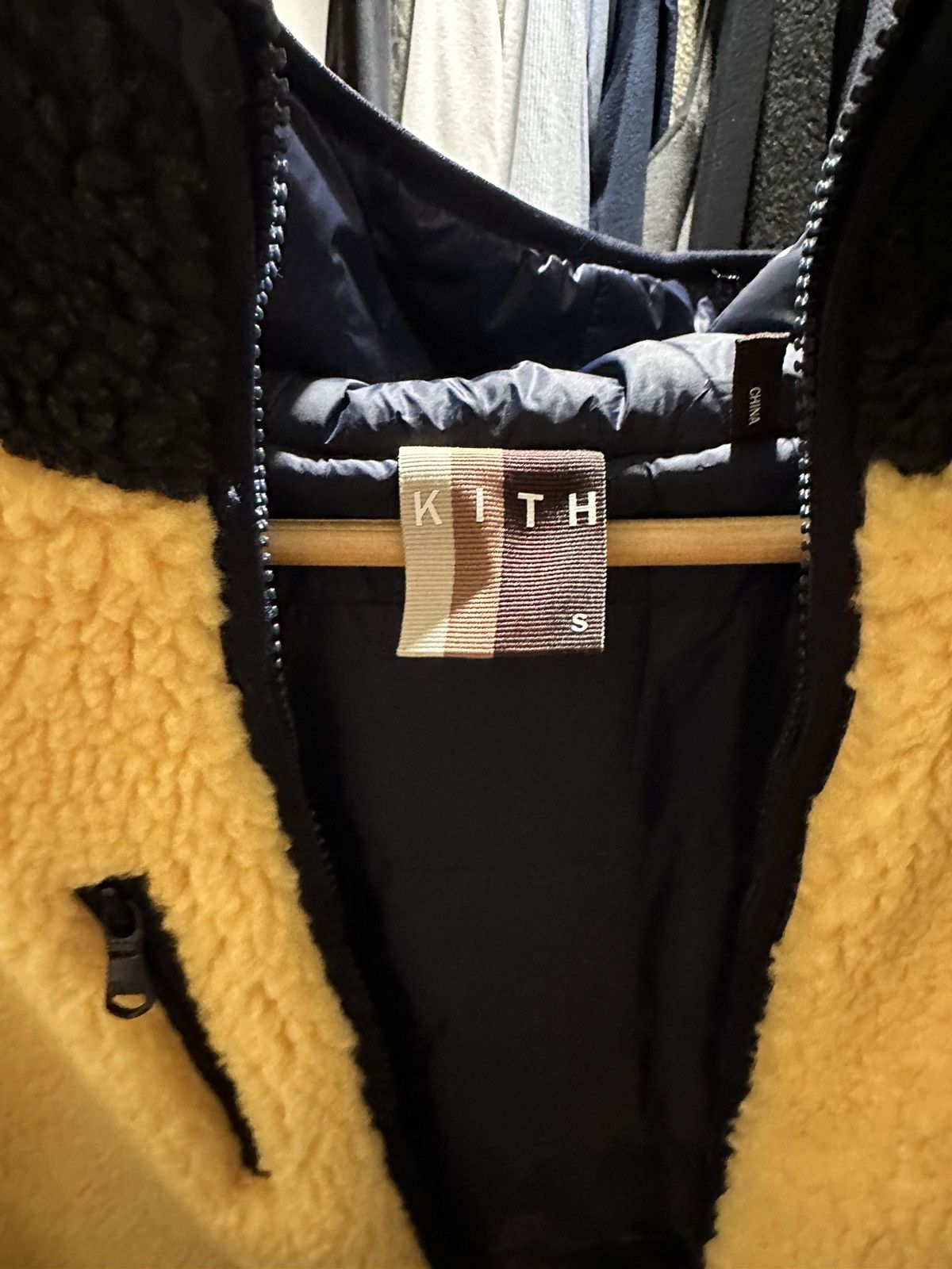 Kith KITH FW19 Sherpa Vest Hoodie Size US S / EU 44-46 / 1 - 3 Thumbnail