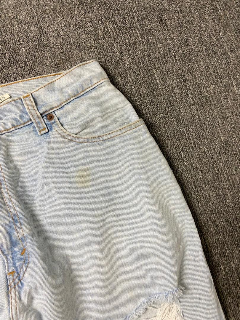 Levi's Levis 550 Relaxed Fit Distressed Ripped Jeans (197) Size US 31 - 10 Thumbnail