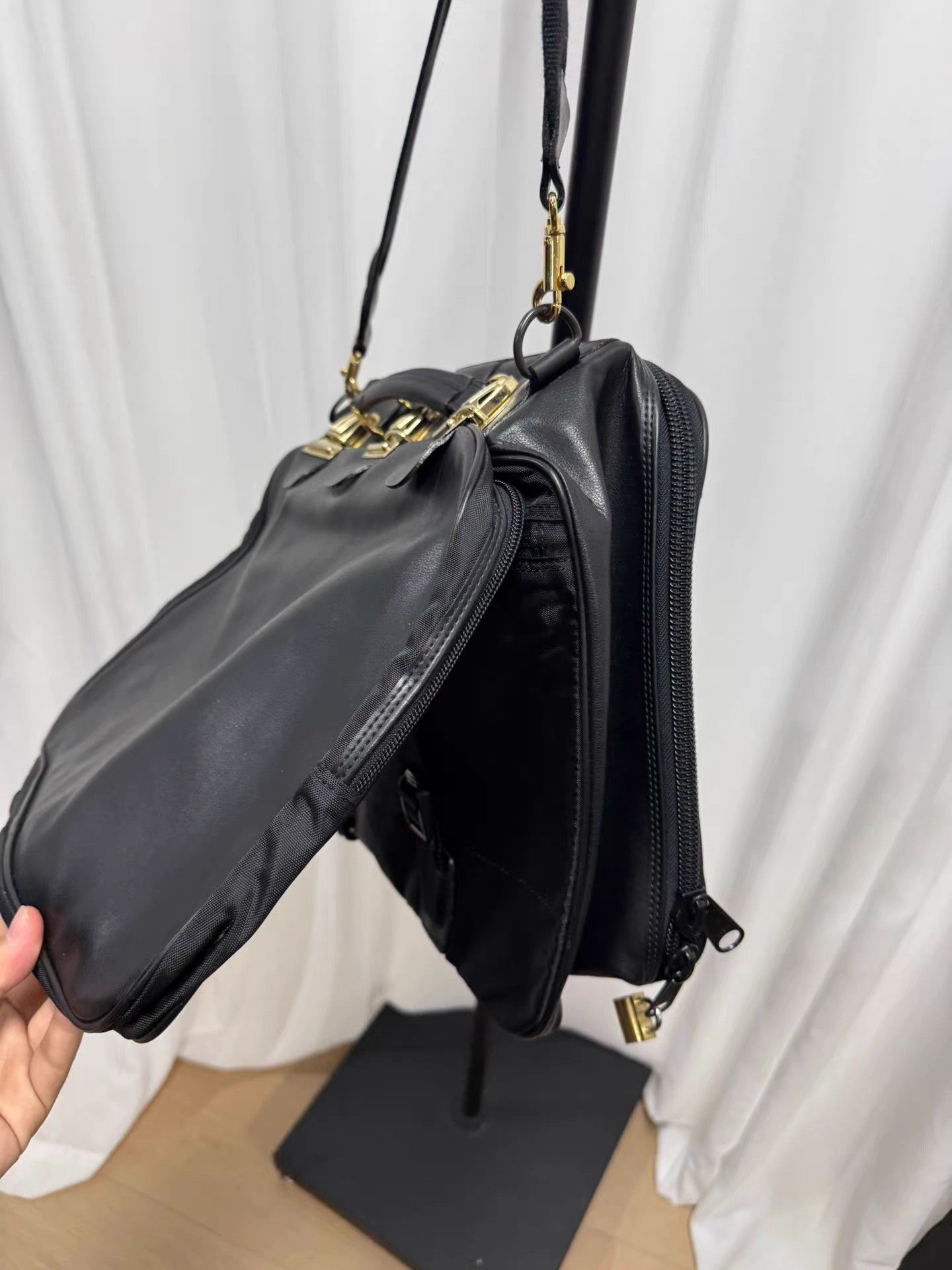 Yohji Yamamoto Yohji Yamamoto Y'saccs 2-in-1 Crossbody Bag K20 Size ONE SIZE - 5 Thumbnail