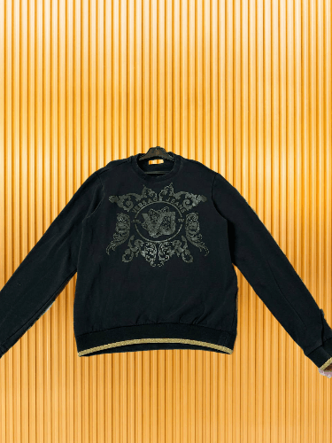 Versace Versace Jeans Sweatshirt Big Logo Size US S / EU 44-46 / 1 - 1 Thumbnail