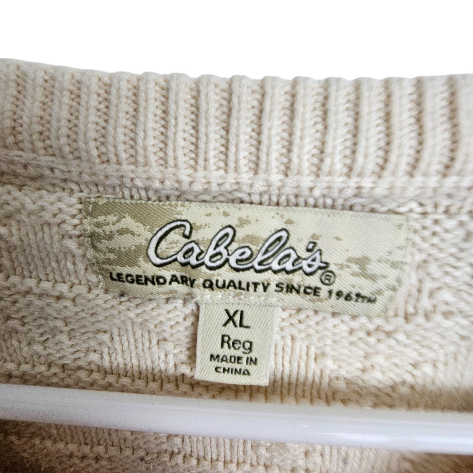 Cabelas Cabelas Womens Cowboy Print Knit Pullover Sweater XL Western Size XL / US 12-14 / IT 48-50 - 6 Thumbnail
