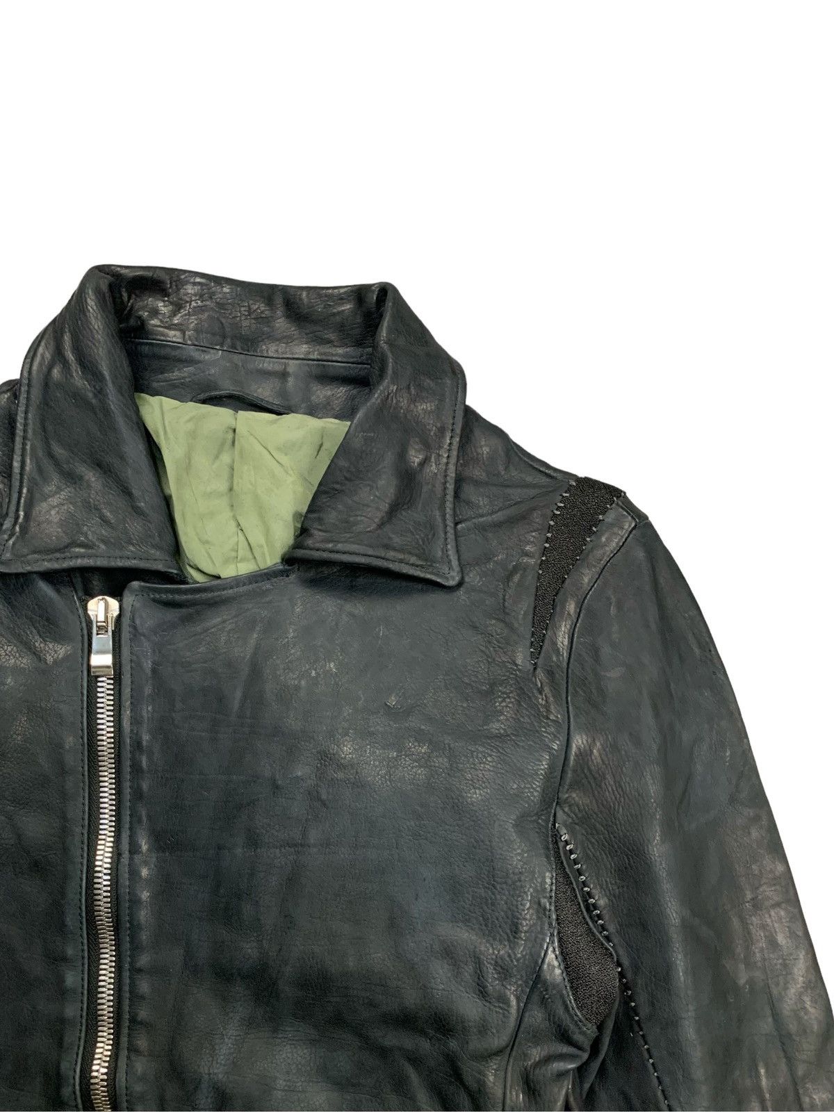 Incarnation Incarnation Exclusive - Silver Stitched Cross Moto Jacket Size US M / EU 48-50 / 2 - 7 Thumbnail