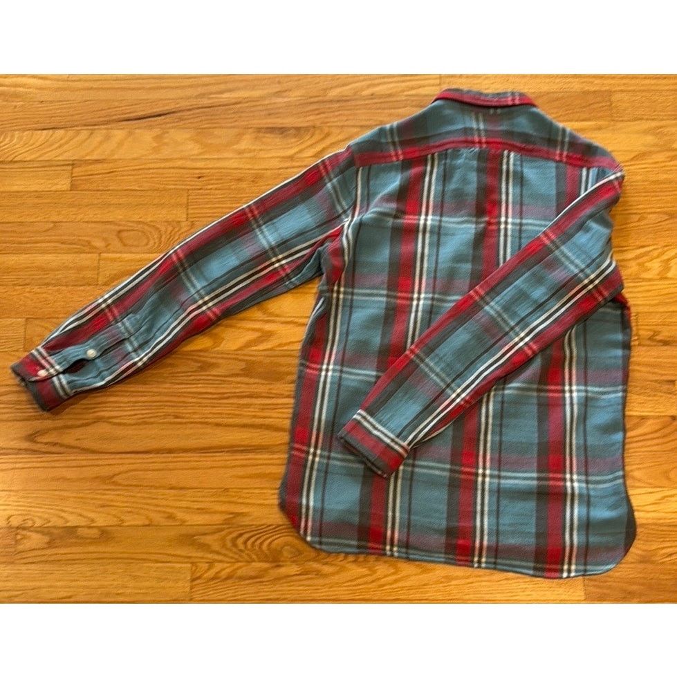 Polo Ralph Lauren Polo RL | Brushed Cotton Work Shirt with Chin Strap Size US M / EU 48-50 / 2 - 2 Thumbnail