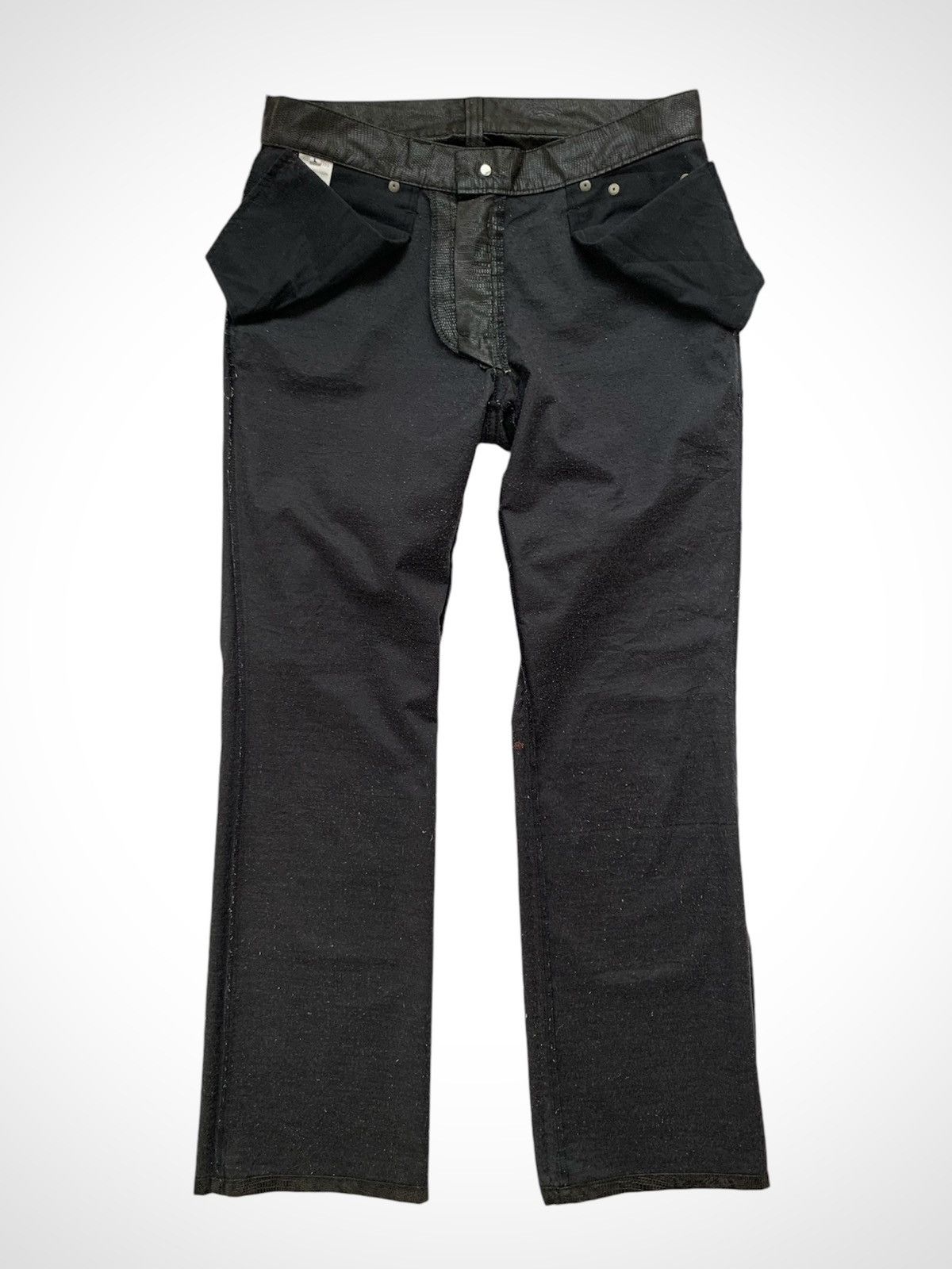 Japanese Brand 2000s Semantic Design Boot Cut Pant Size US 31 - 15 Thumbnail