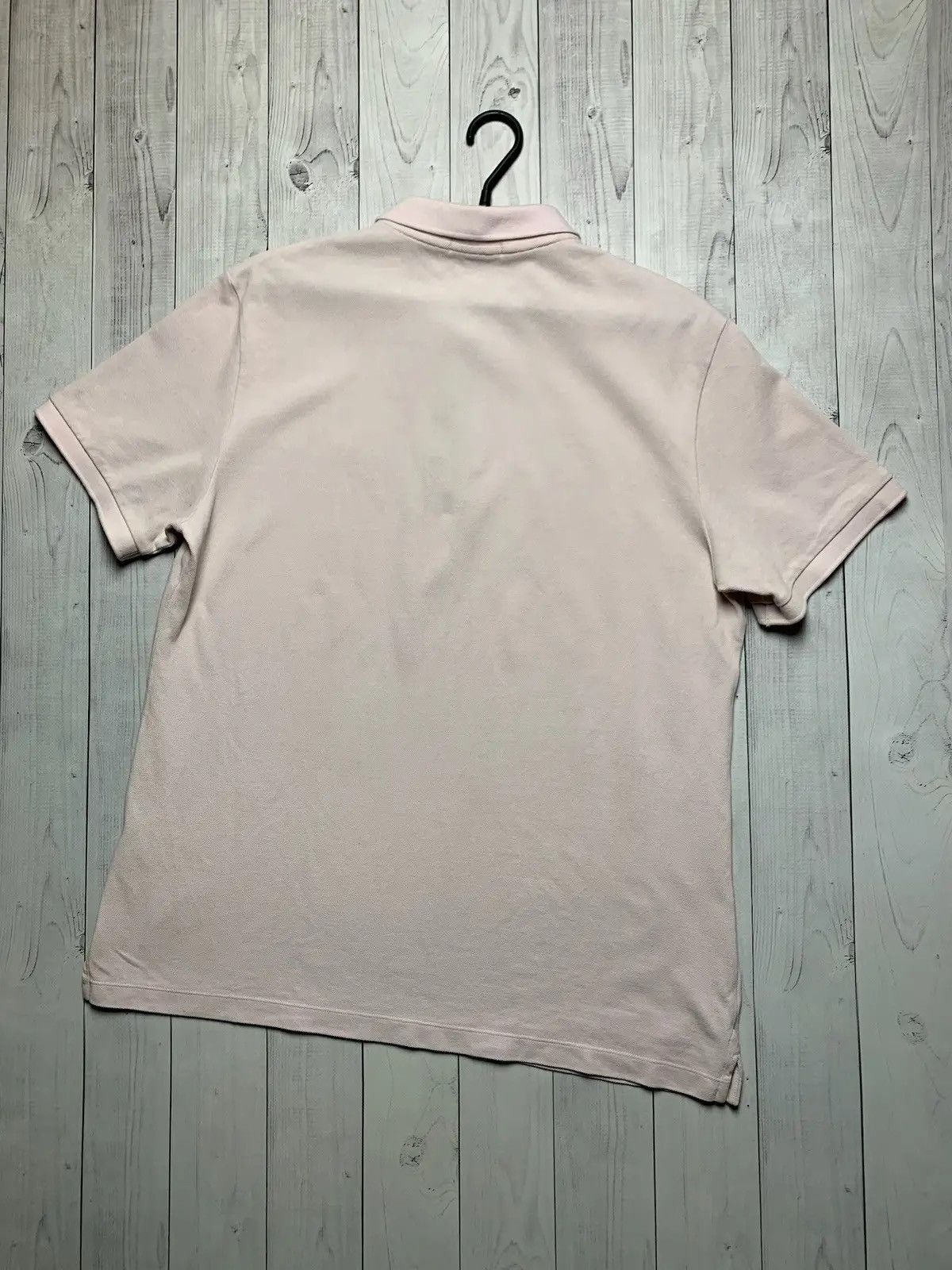 Burberry Vintage Burberry polo short sleeve pink logo Size US XL / EU 56 / 4 - 7 Thumbnail