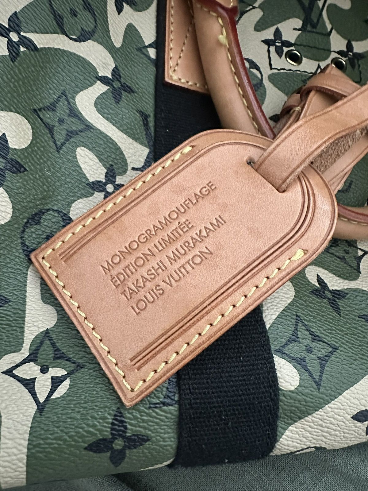 Louis Vuitton × Takashi Murakami Louis Vuitton x Murakami Monogramouflage Duffle Keepall 55 Size ONE SIZE - 17 Thumbnail