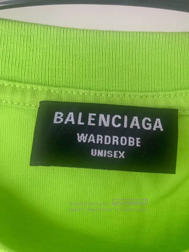 Balenciaga Balenciaga Green Apple Green Short Sleeve T-Shirt Size US M / EU 48-50 / 2 - 3 Thumbnail