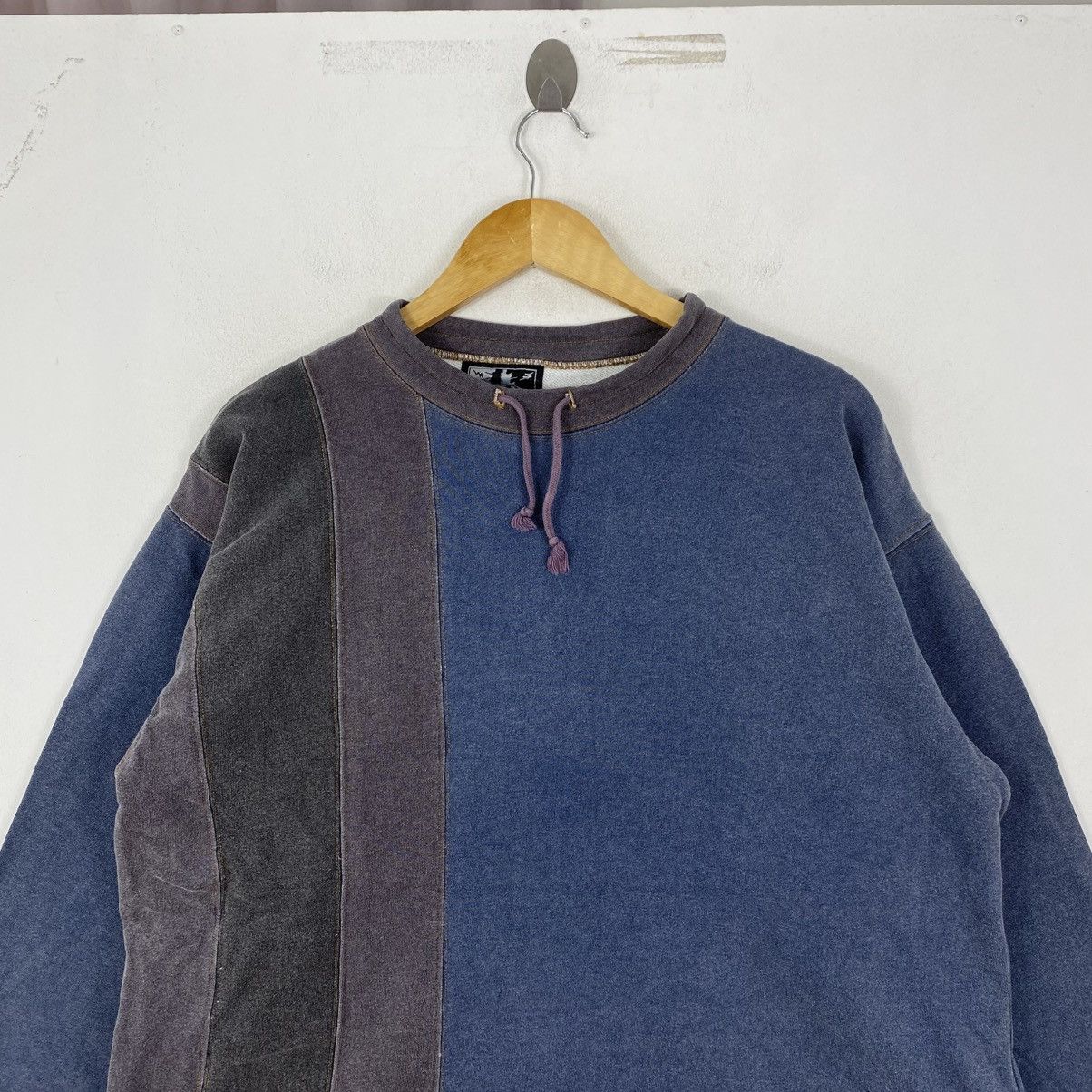 Vintage Vintage CR23 Ruscol 354 Panel Sweatshirt L-XL 90s Skater Size US XL / EU 56 / 4 - 3 Thumbnail