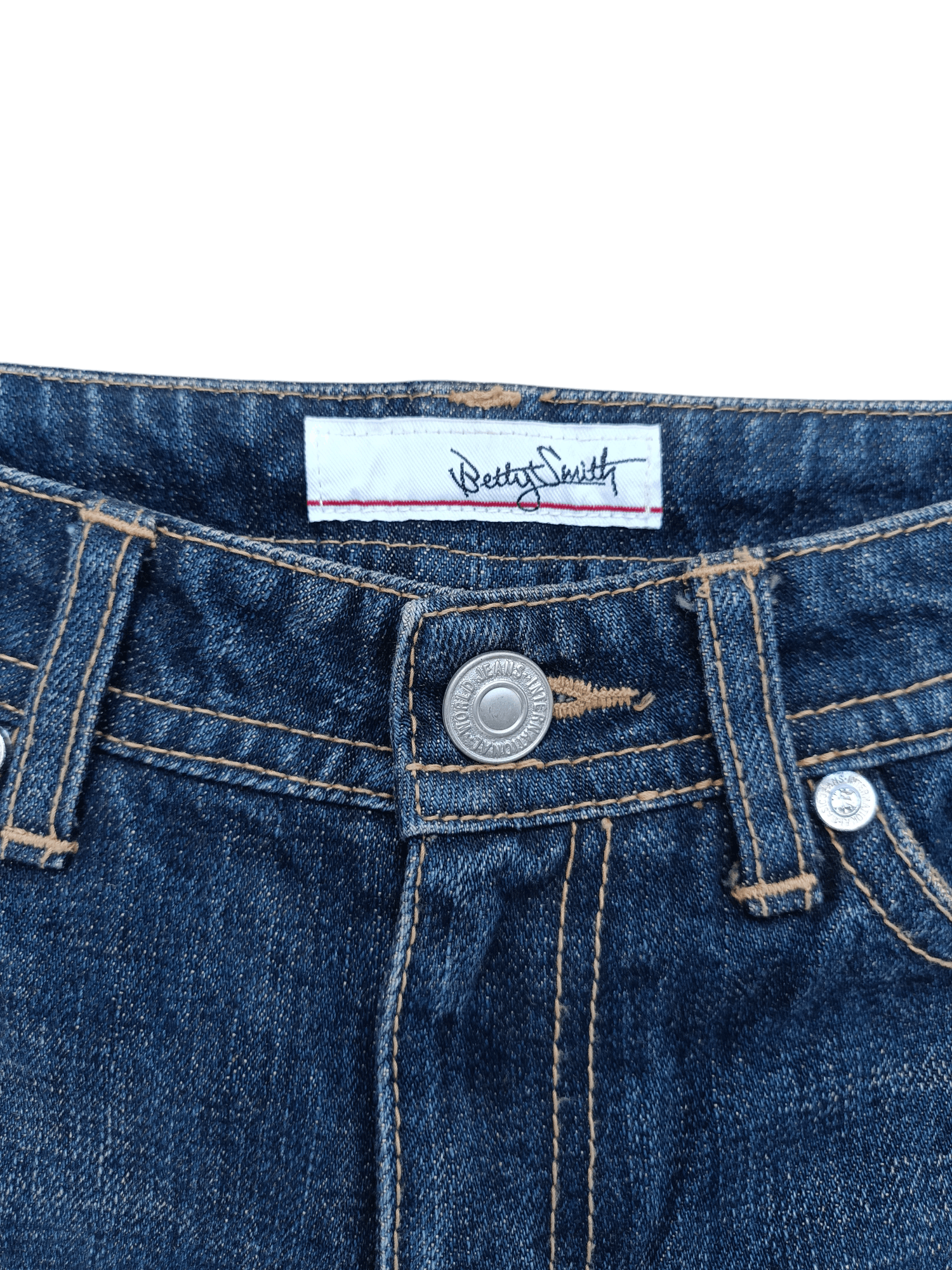 Japanese Brand FYE FLARED 🔥 BETTY SMITH DISTRESSED BOOT CUT DENIM Size US 28 / EU 44 - 8 Thumbnail