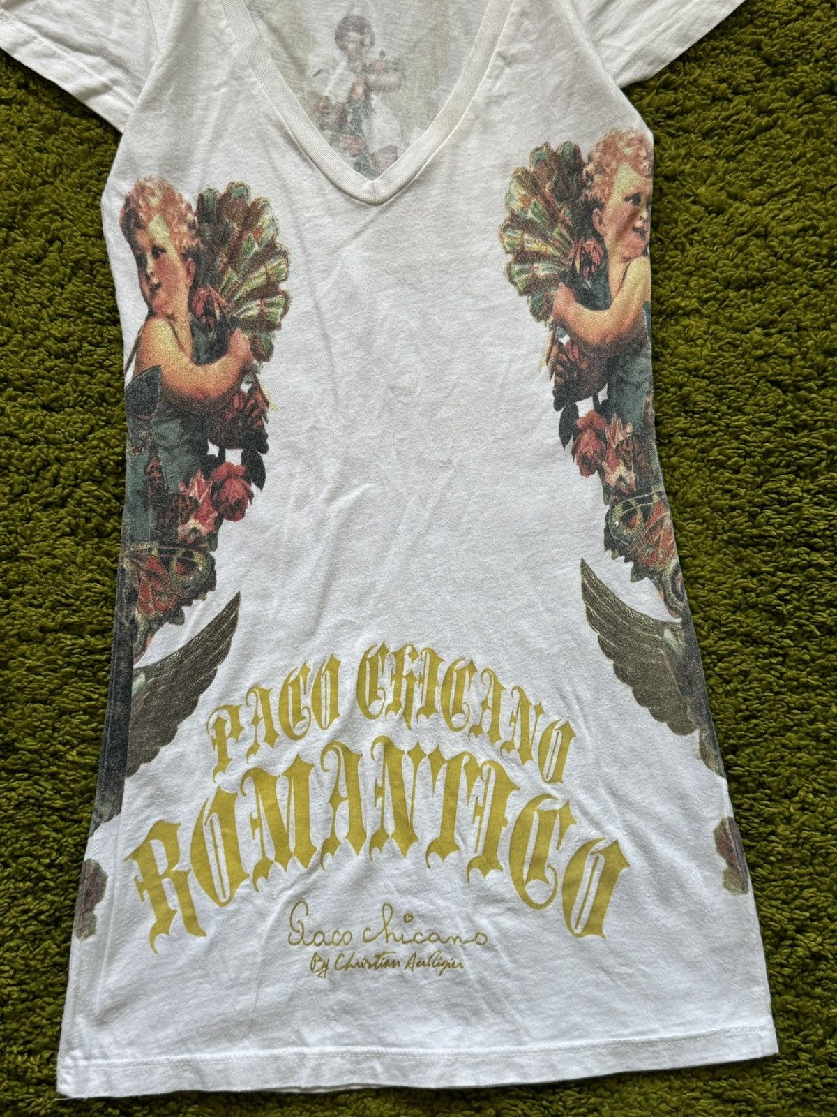 Christian Audigier × Vintage Paco Chicano by Christian Audigier Y2K vintage t-shirt Size XS / US 0-2 / IT 36-38 - 4 Thumbnail