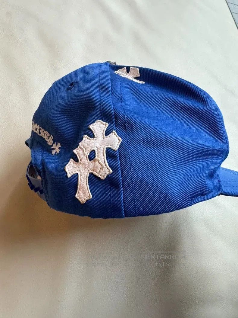 Chrome Hearts Chrome Hearts Blue Baseball Cap with White Logo. Size ONE SIZE - 3 Thumbnail