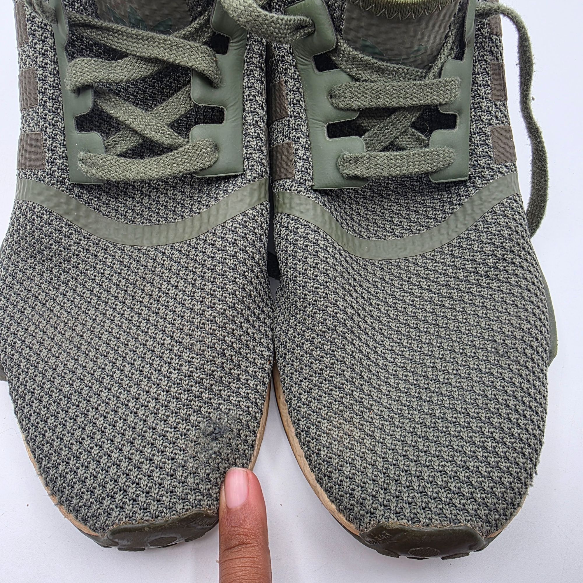 Adidas Adidas NMD R1 Night Cargo Mens Size 9.5 Green Casual Athleti Size US 9.5 / EU 42-43 - 10 Thumbnail