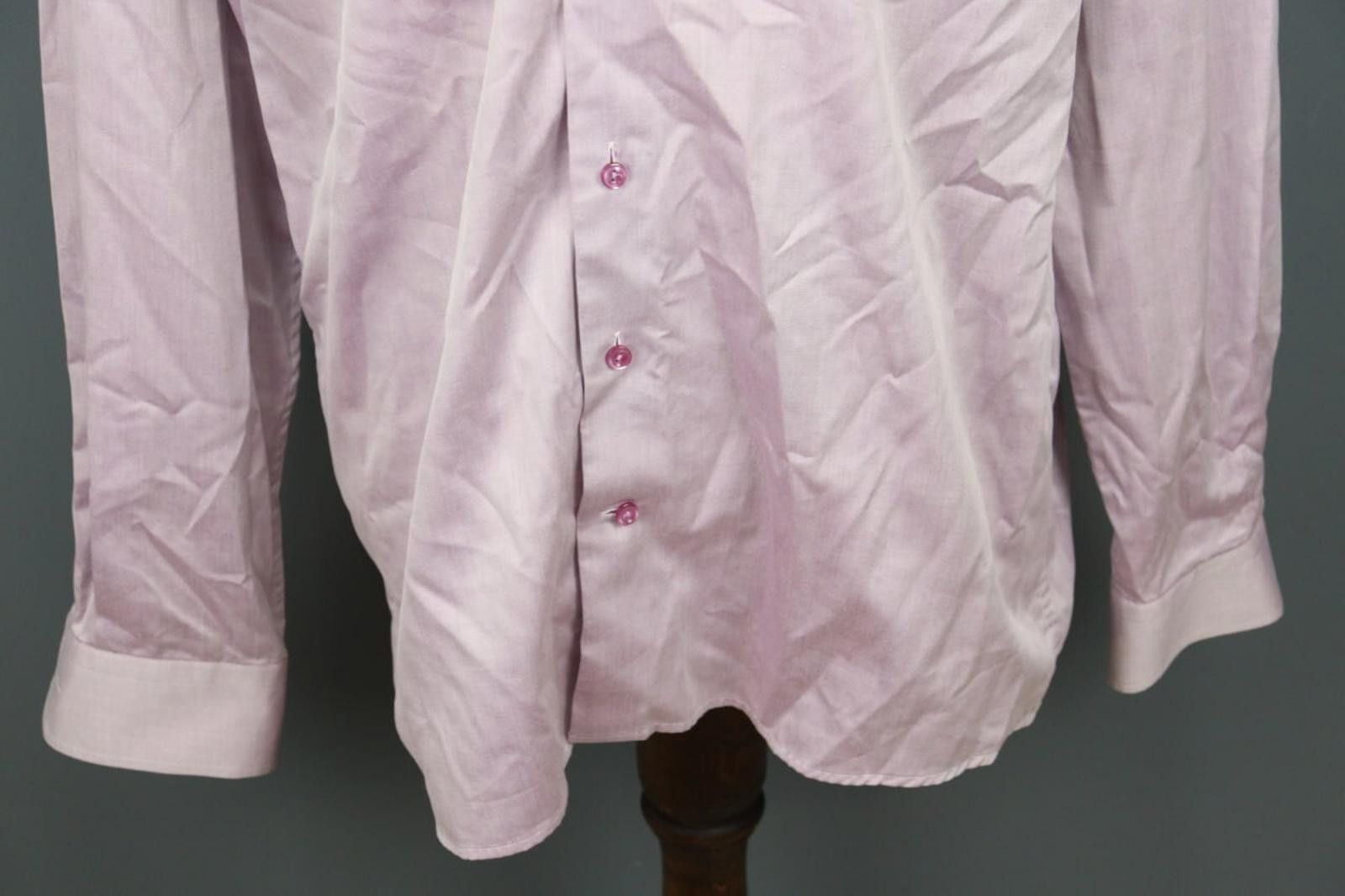 Eton Eton Contemporary Fit Shirt Sz 43 / 17 Purple Button Down Size US M / EU 48-50 / 2 - 5 Thumbnail