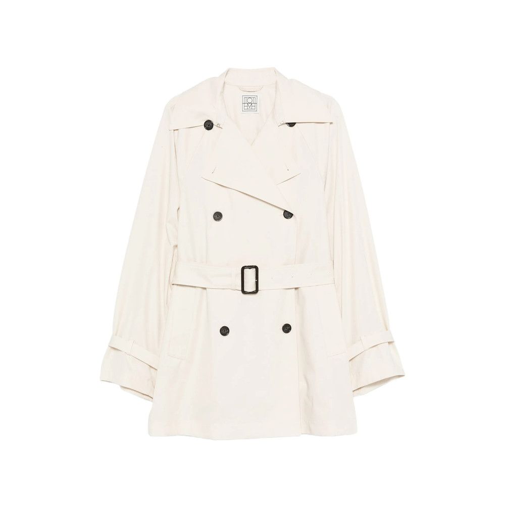 Toteme Toteme NEUTRALS Coats - Trench & Raincoats Size XS / US 0-2 / IT 36-38 - 1 Thumbnail