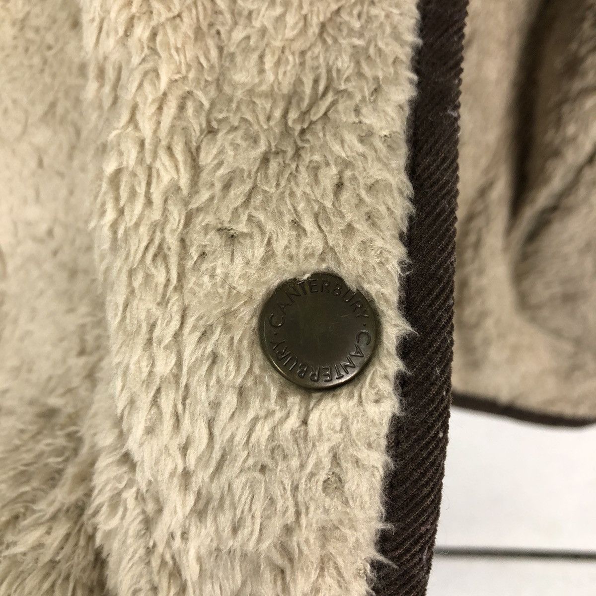Canterbury of New Zealand 🔥VINTAGE FLEECE VEST DIPE PILE CANTERBURY Size US M / EU 48-50 / 2 - 15 Thumbnail