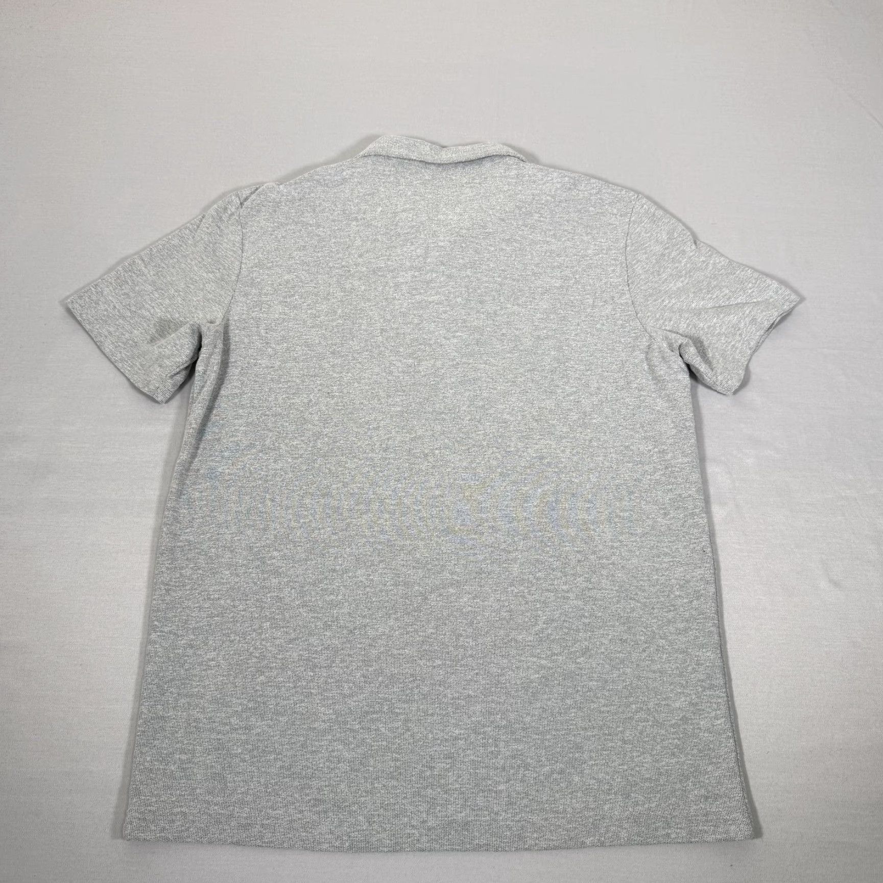 Vuori Vuori Polo Shirt Men Gray Medium Ace Performance Stretch Basic Gym Work Out Golf Polo Shirt Size US M / EU 48-50 / 2 - 6 Thumbnail