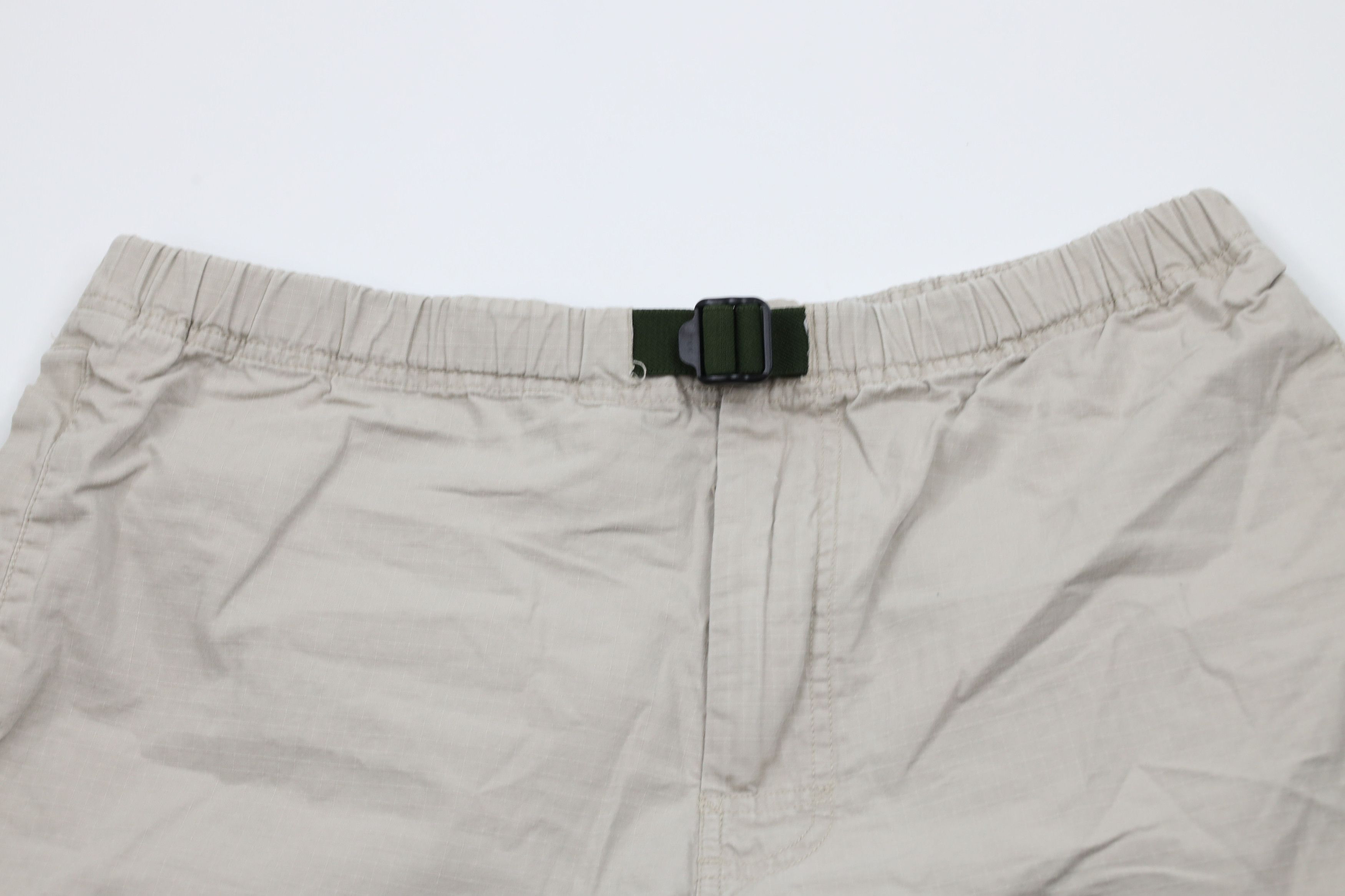 Gap × Vintage Vintage Y2K 2001 Gap Belted Ripstop Cotton Above Knee Shorts Size US 34 / EU 50 - 2 Thumbnail