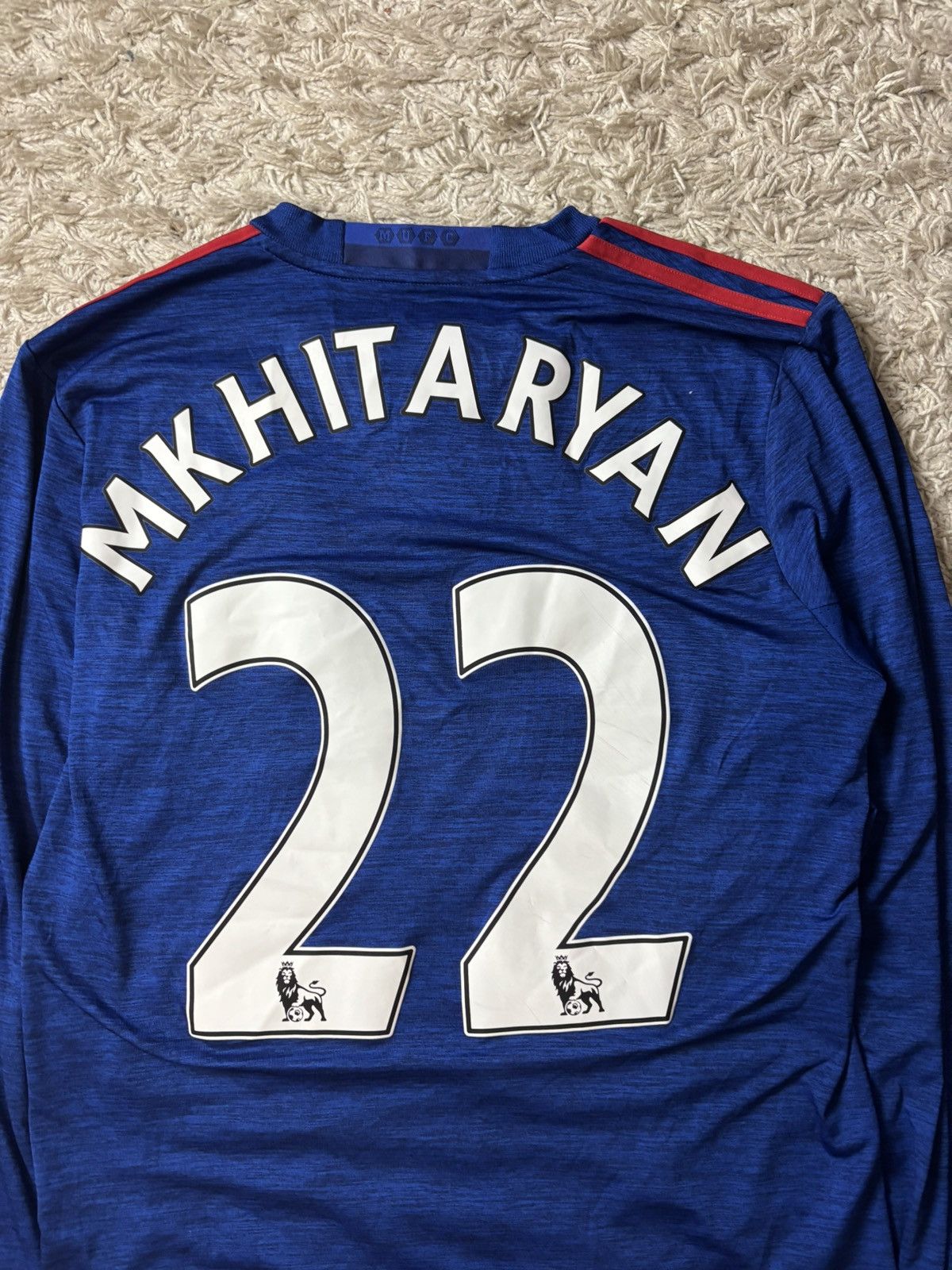 Adidas × Vintage Vintage Soccer Jersey Manchester United Mkhitaryan 22 Size US S / EU 44-46 / 1 - 9 Thumbnail