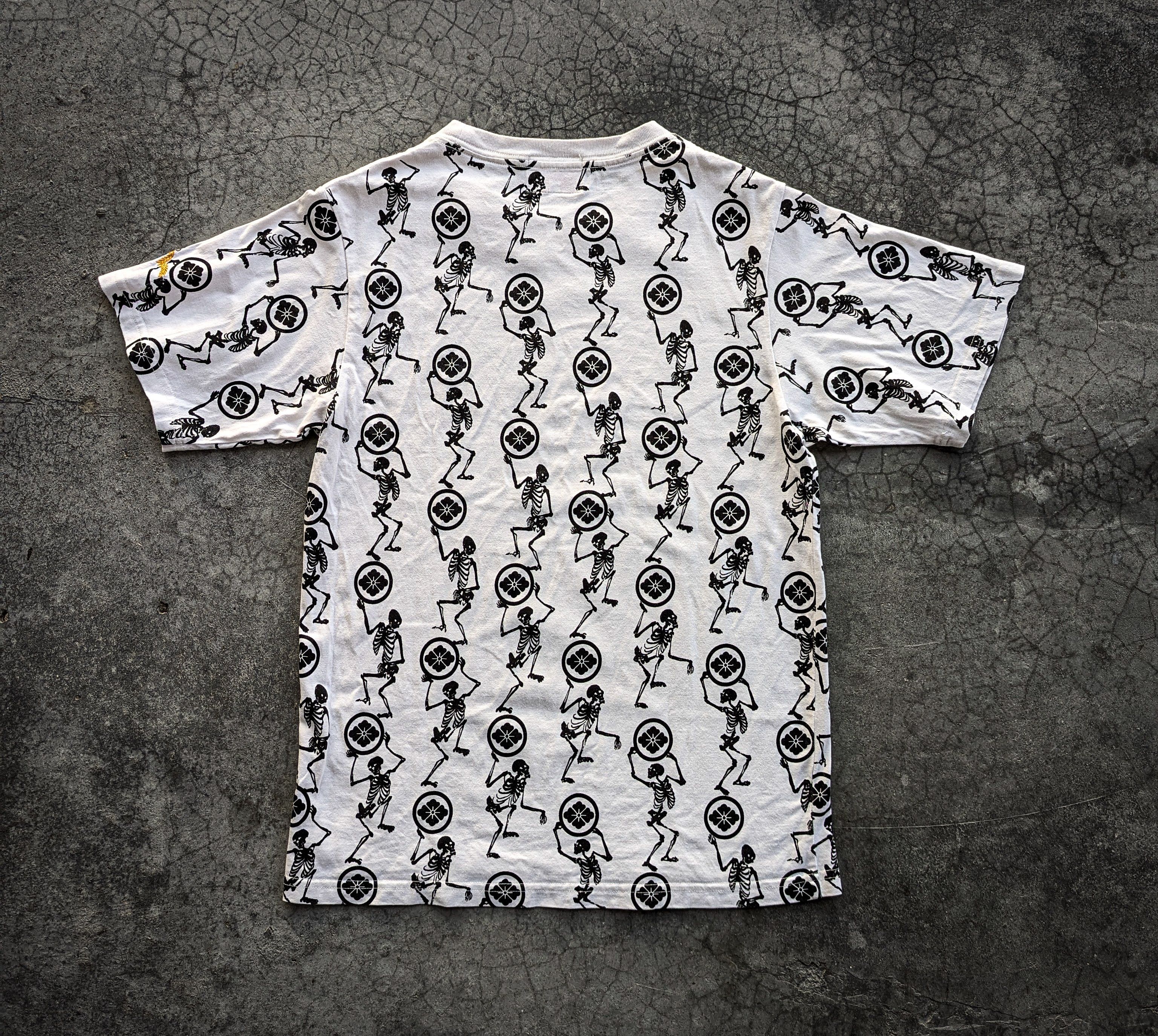 Evisu Evisu Dancing Skull Overprint Tshirt Size US M / EU 48-50 / 2 - 7 Thumbnail
