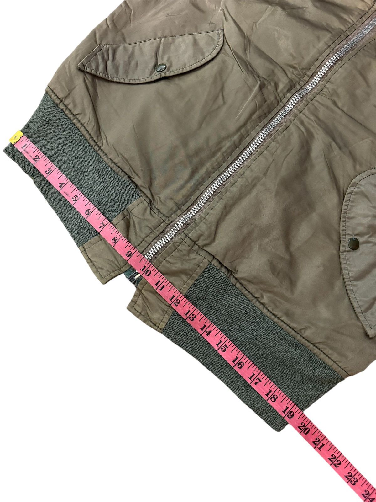 Vintage VINTAGE MA-1 MILITARY STYLE FLIGHT BOMBER JACKET Size US S / EU 44-46 / 1 - 13 Thumbnail