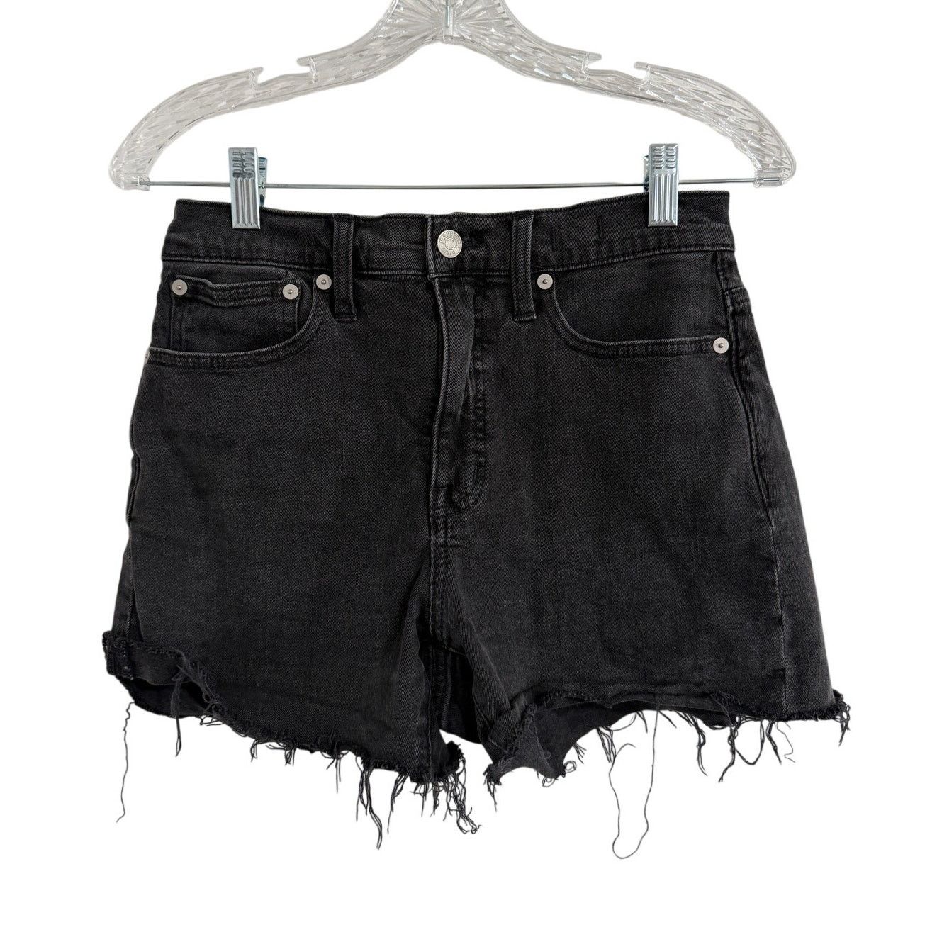 Other Madewell Black Hi-Rise Demin /Shorts Women's Size 25 Size 25" / US 0 / IT 36 - 1 Thumbnail