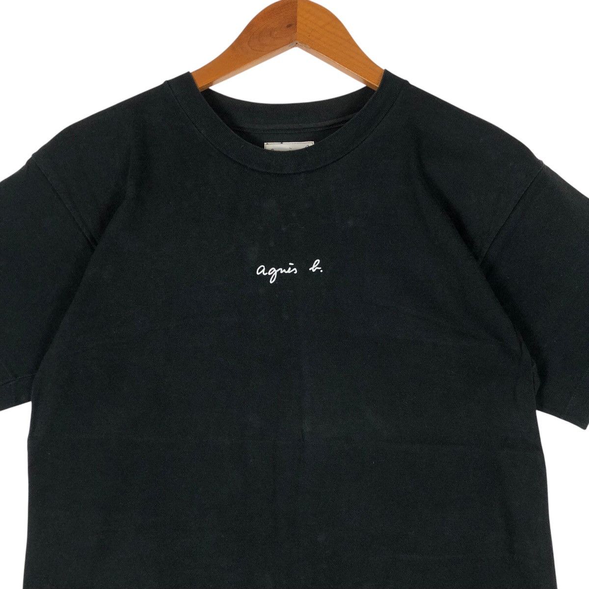 agnes b. AGNES B. Small Logo T-Shirt Size US M / EU 48-50 / 2 - 2 Thumbnail
