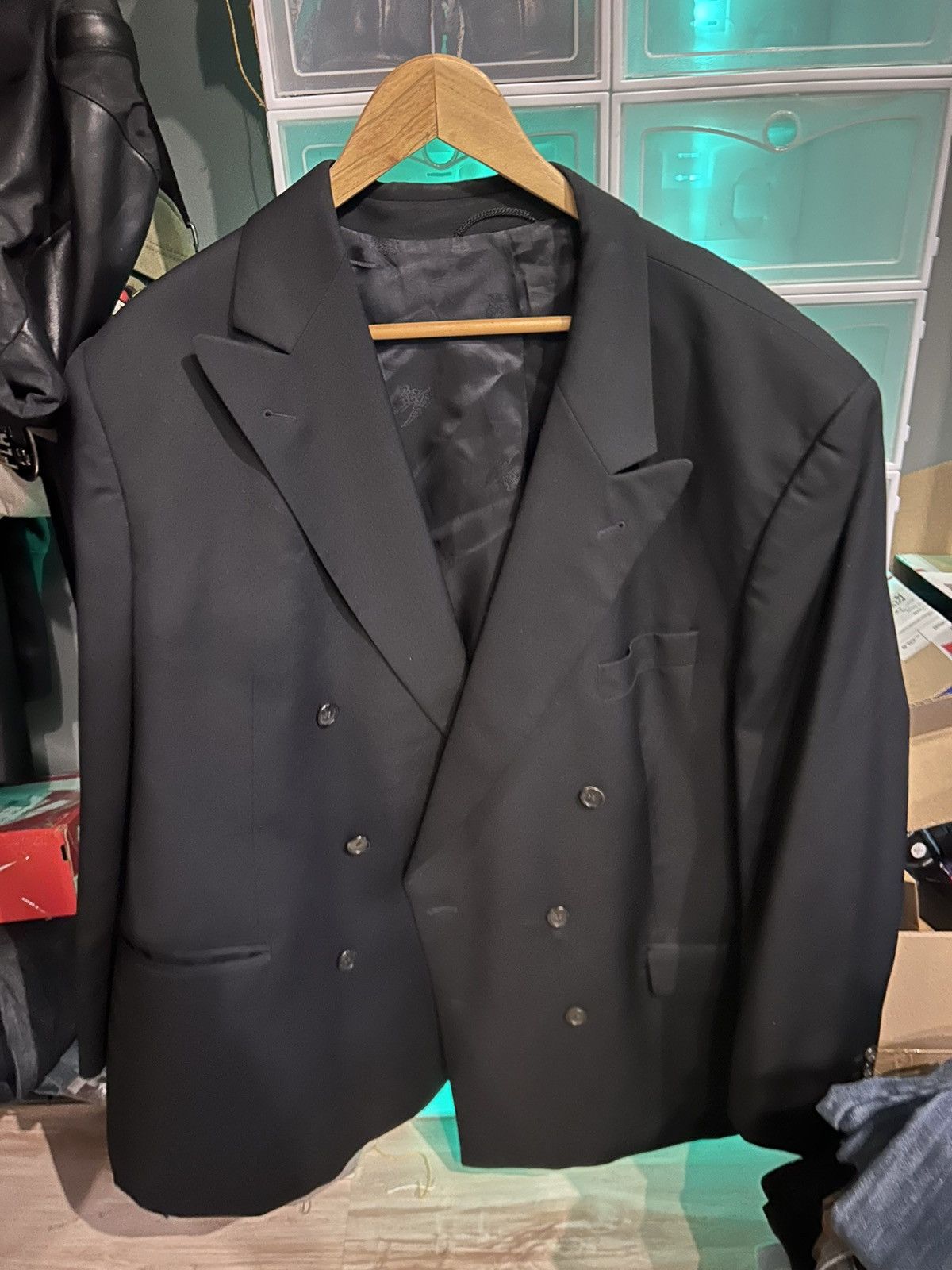 Burberry × Vintage Vintage blazer burberrys Size 48L - 1 Thumbnail