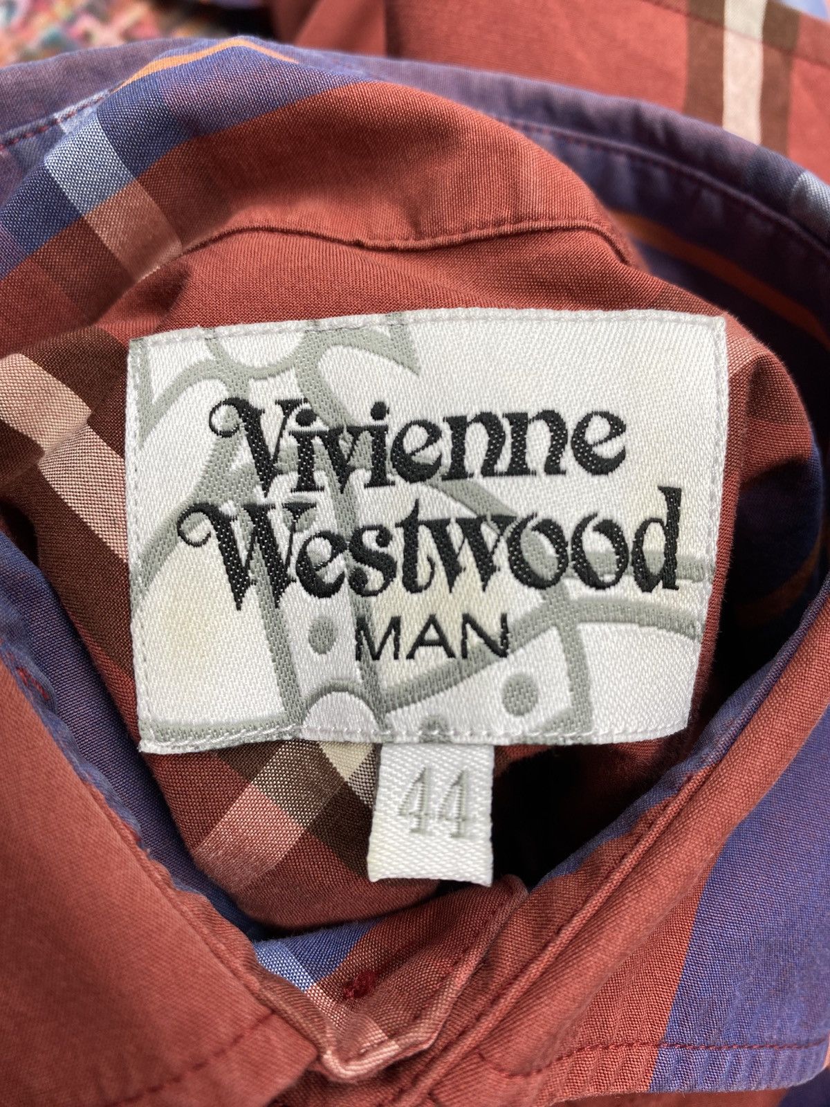 Vivienne Westwood Vivienne Westwood Man Plaid Slimfit Button Up Shirt Size US M / EU 48-50 / 2 - 8 Thumbnail