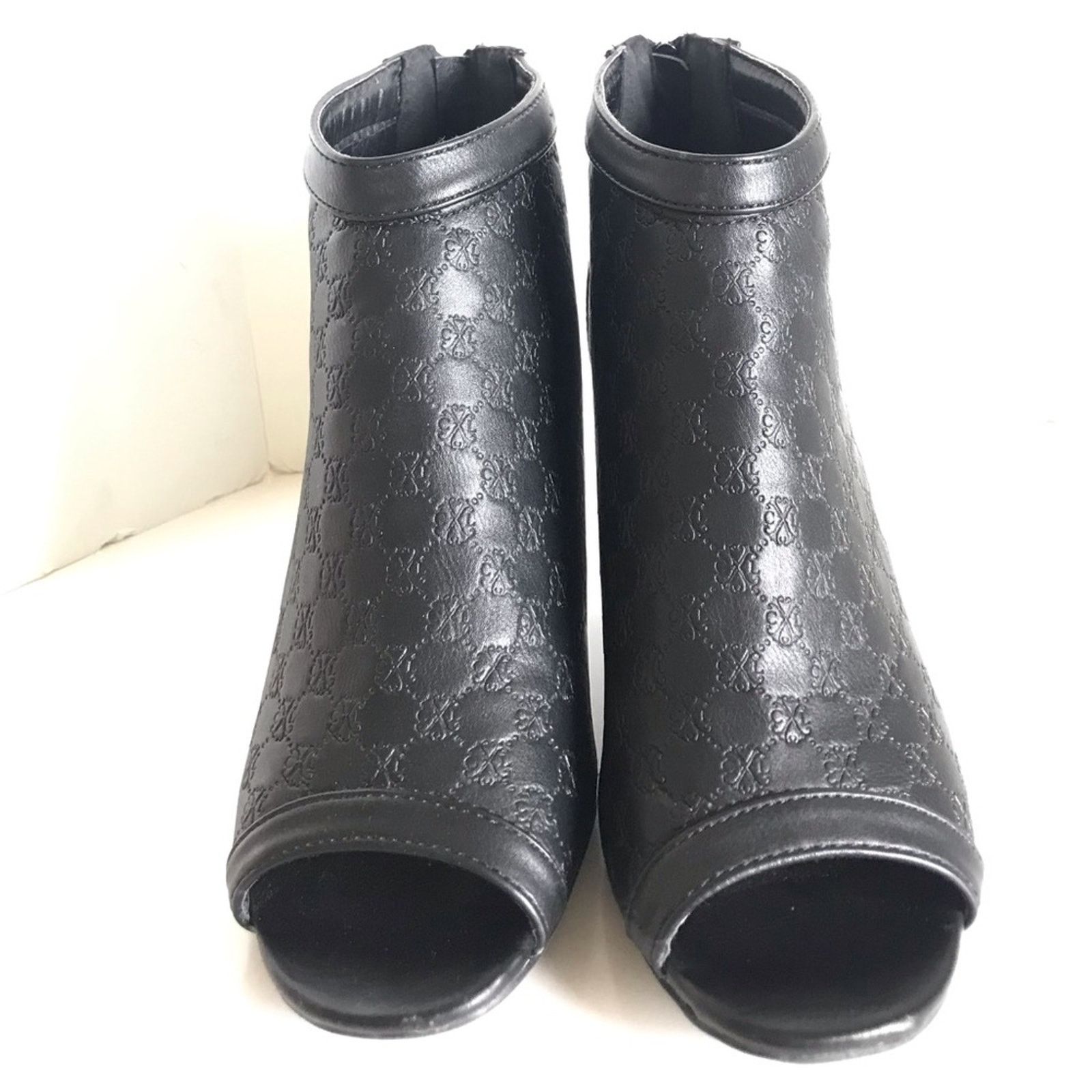 Christian Lacroix Christian Lacroix Cadenza High Heel Open Toe Ankle Booties Size US 9 / IT 39 - 11 Thumbnail
