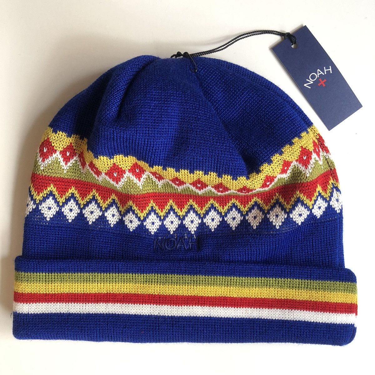 Noah Noah Fair Isle Merino Blend Beanie Size ONE SIZE - 1 Thumbnail