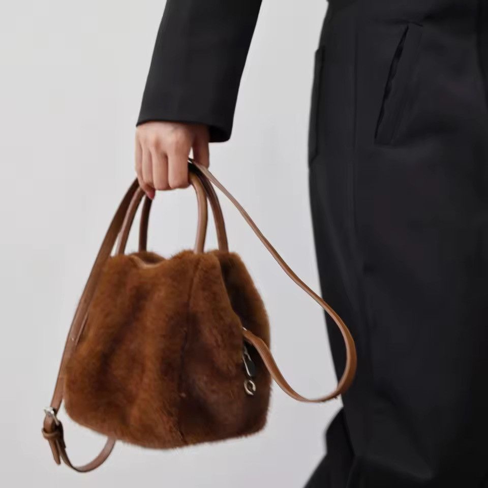 Other Faux Fur Casual Designer Tote Crossbody Mini Bag Size ONE SIZE - 3 Thumbnail