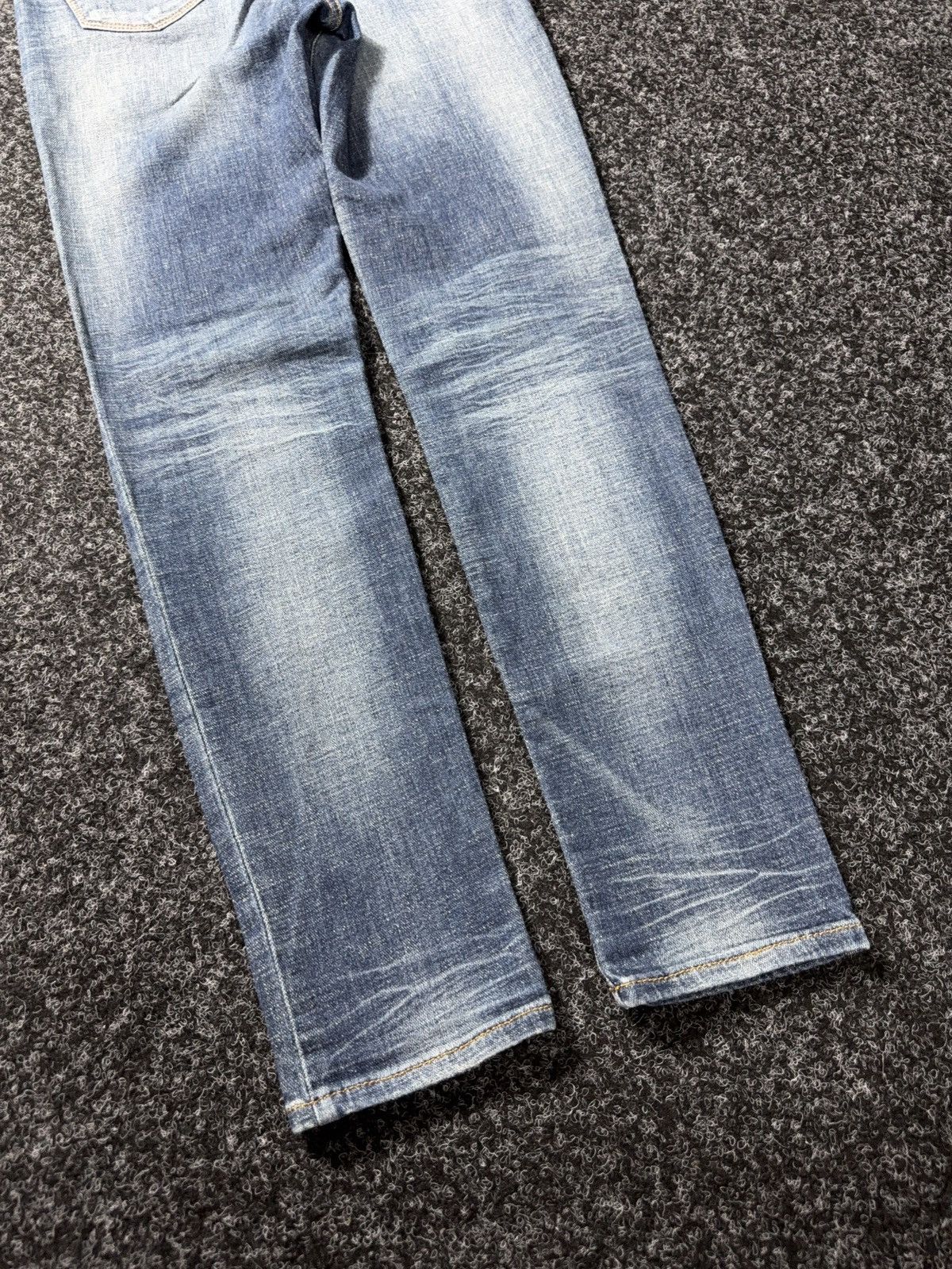 Giorgio Armani Luxury 00s Armani Jeans Slim Tapered Denim Pants Rock Y2K Size 27" / US 4 / IT 40 - 15 Thumbnail
