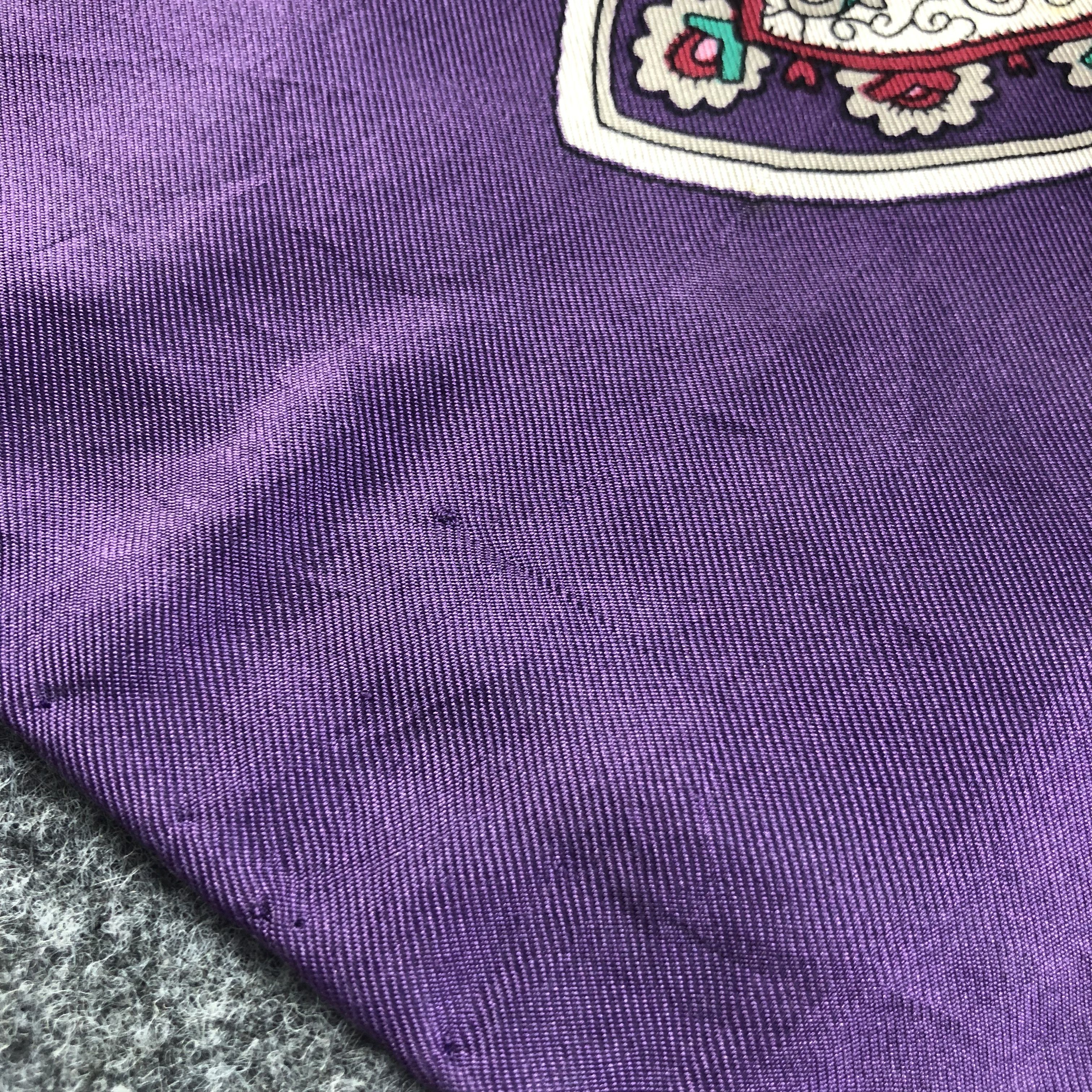 Carven Carven Hand Rolled Silk Scarf M528 Size ONE SIZE - 8 Thumbnail