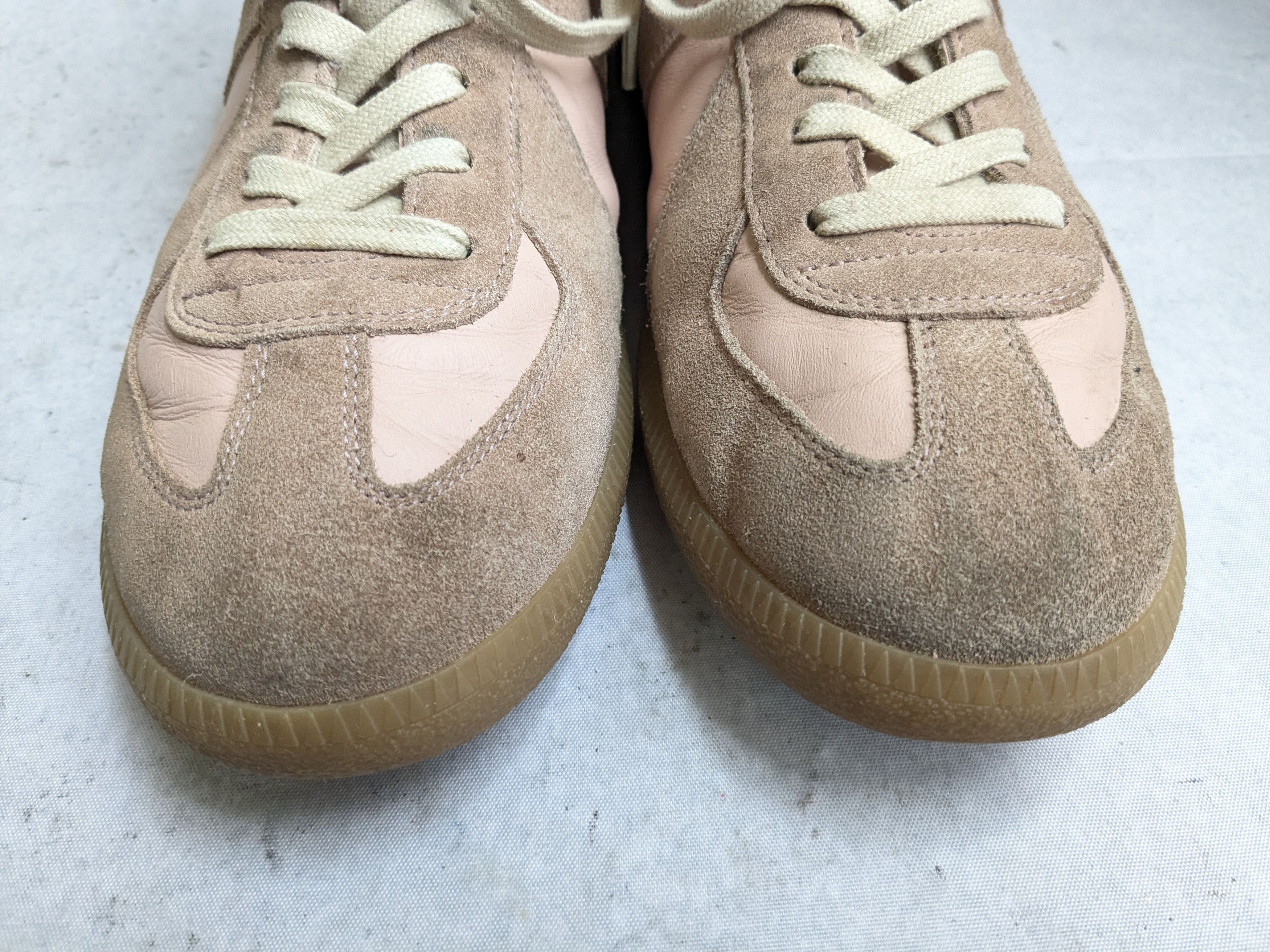 Maison Margiela Maison Margiela GAT Replica Pink High Tops 10 43 Gum Size US 10 / EU 43 - 3 Thumbnail