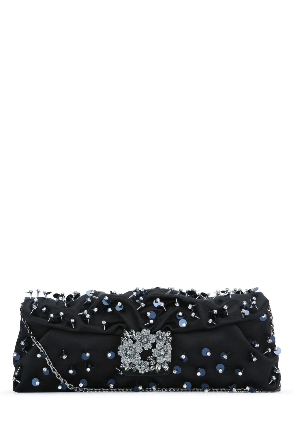 Roger Vivier Rv Bouquet Dr Long Paillettes Emb Size ONE SIZE - 1 Thumbnail