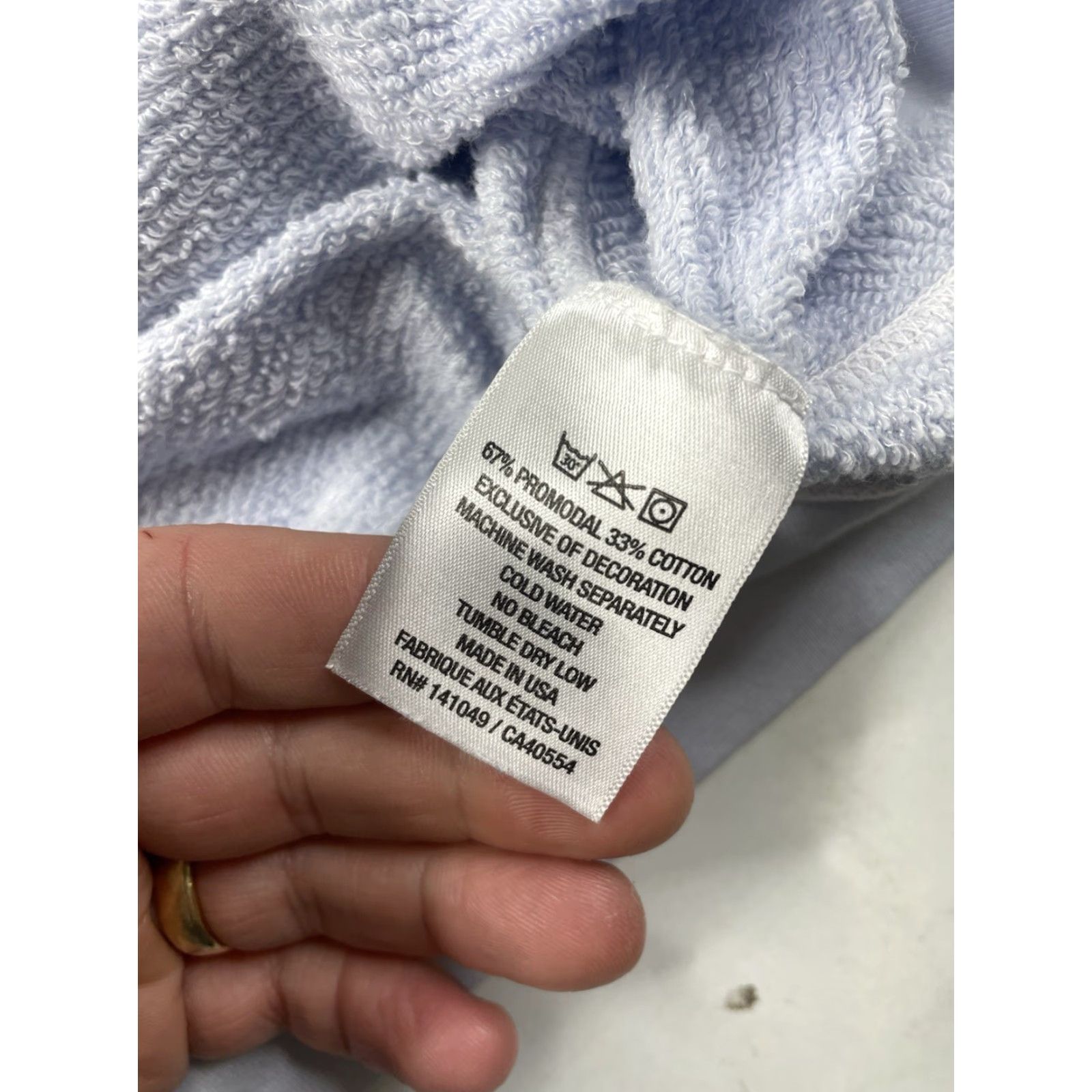FREECITY Free City Hoodie Women 0 Light Blue Pullover Hooded Logo Soft Life Nature Love Size XS / US 0-2 / IT 36-38 - 3 Thumbnail