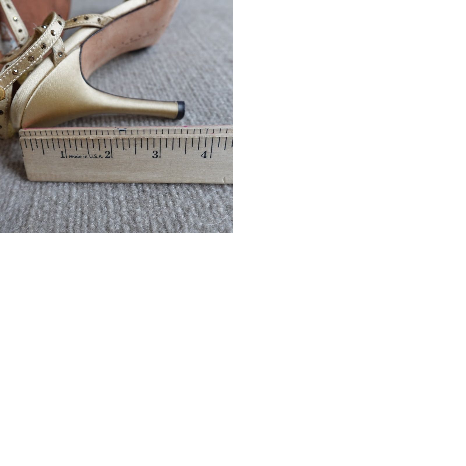 Laundry by Shelli Segal Laundry by Shelli Segal Womens Heels 8.5 Brown Velvet Strappy Pumps Buckle Ankle Strap Stiletto High Heel Party/Cocktail Leather Lining Vintage: No Size US 9 / IT 39 - 9 Thumbnail